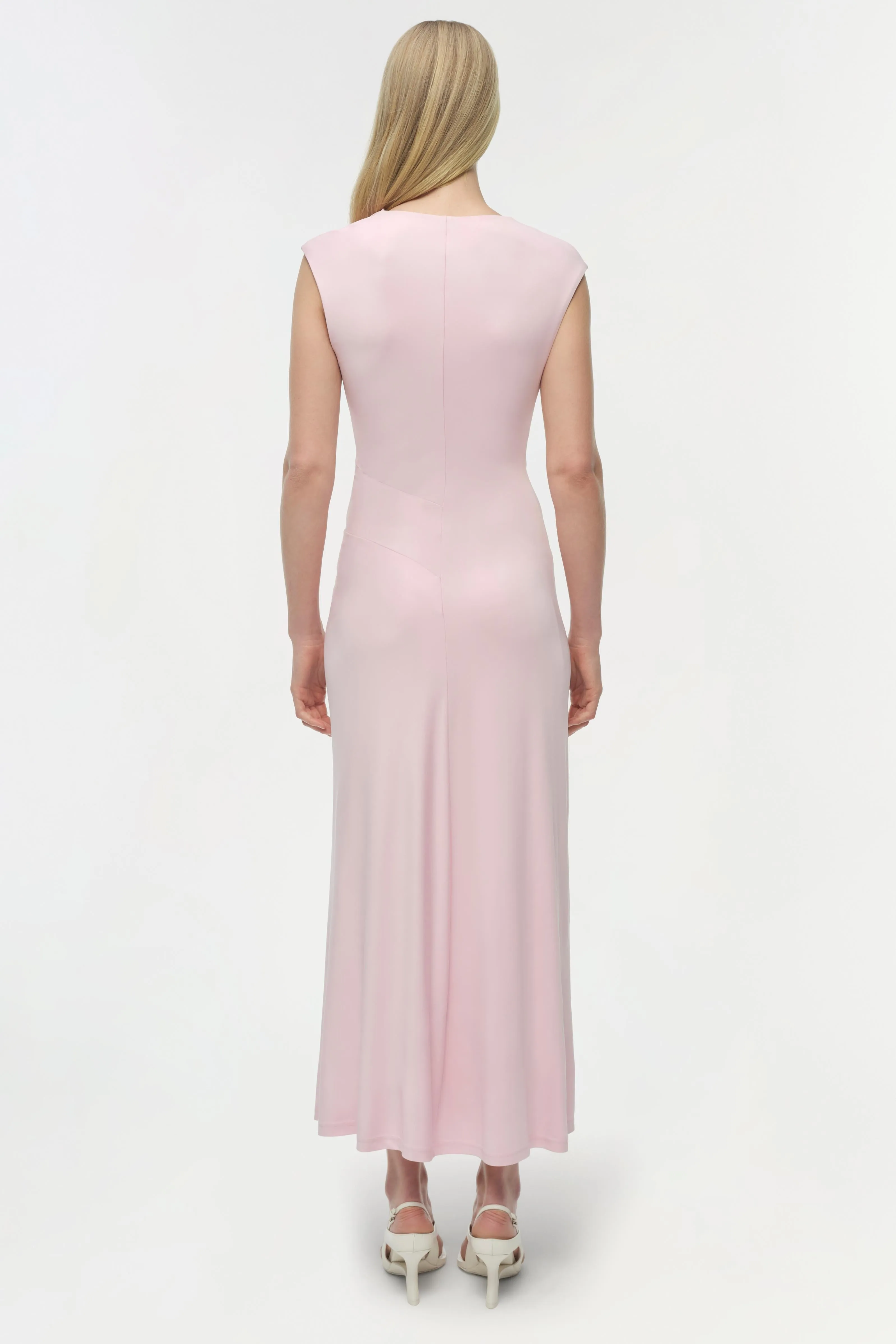 Acacia Draped Jersey Midi Dress sold by Simkhai product image thumbnail 5