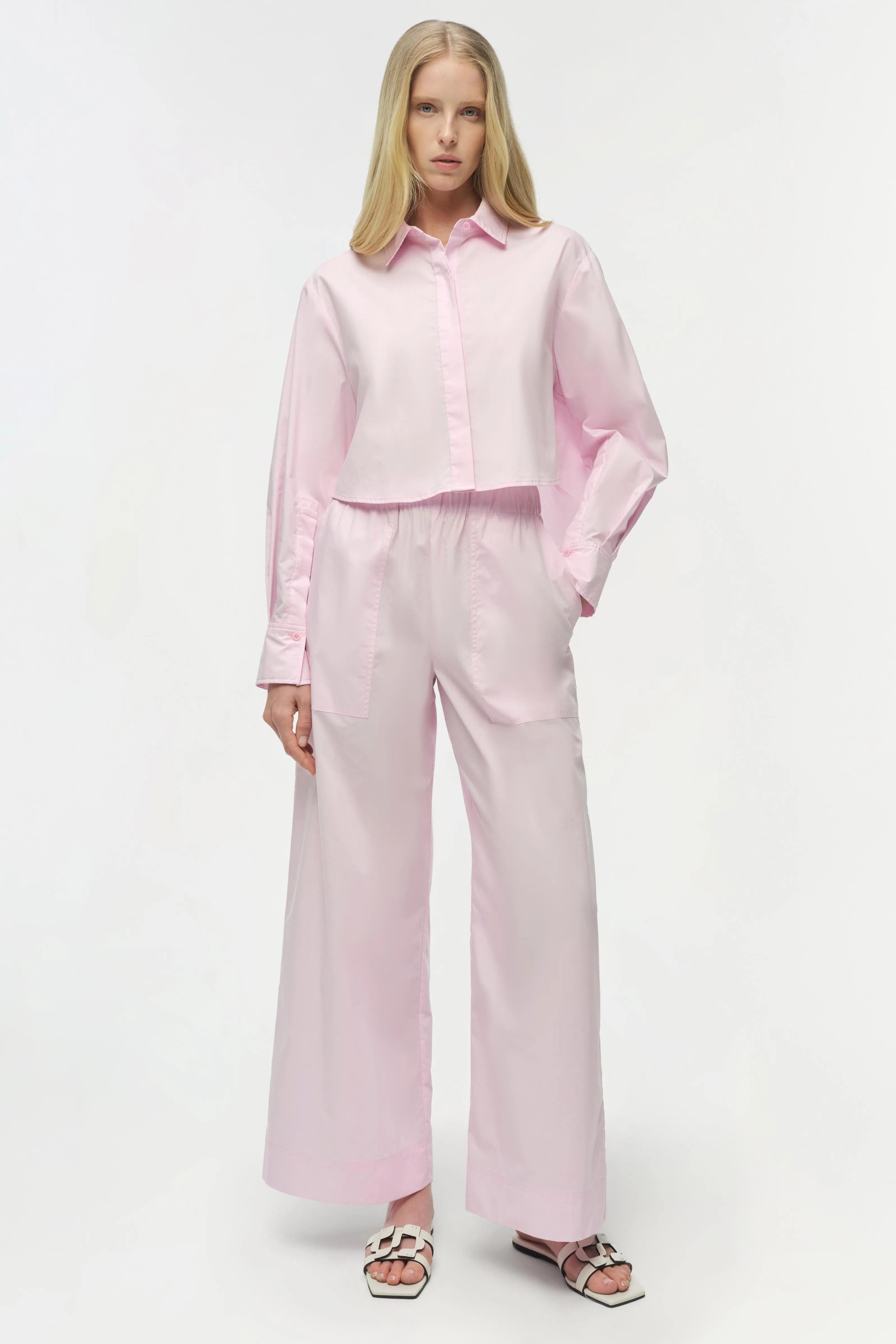 Renata Cotton Button Down Shirt sold by Simkhai product image thumbnail 2