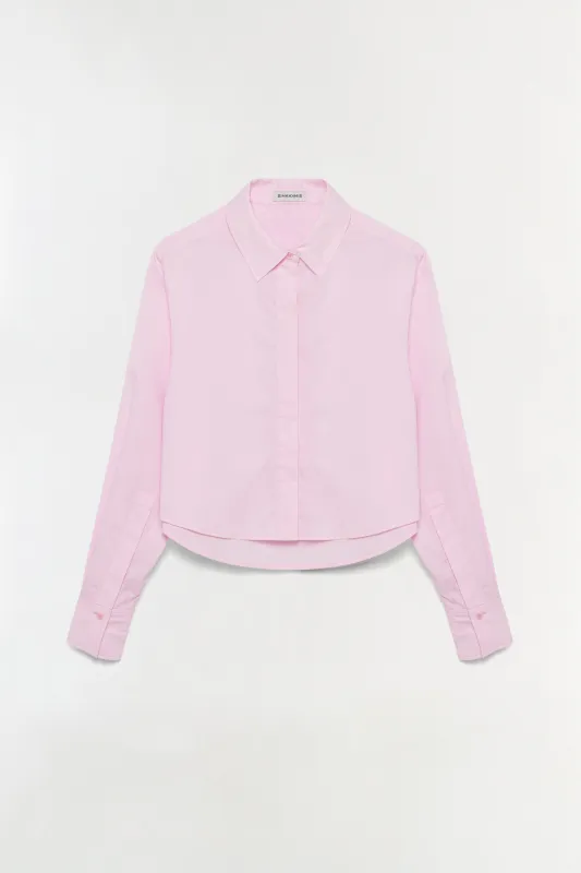 Renata Cotton Button Down Shirt made by Simkhai