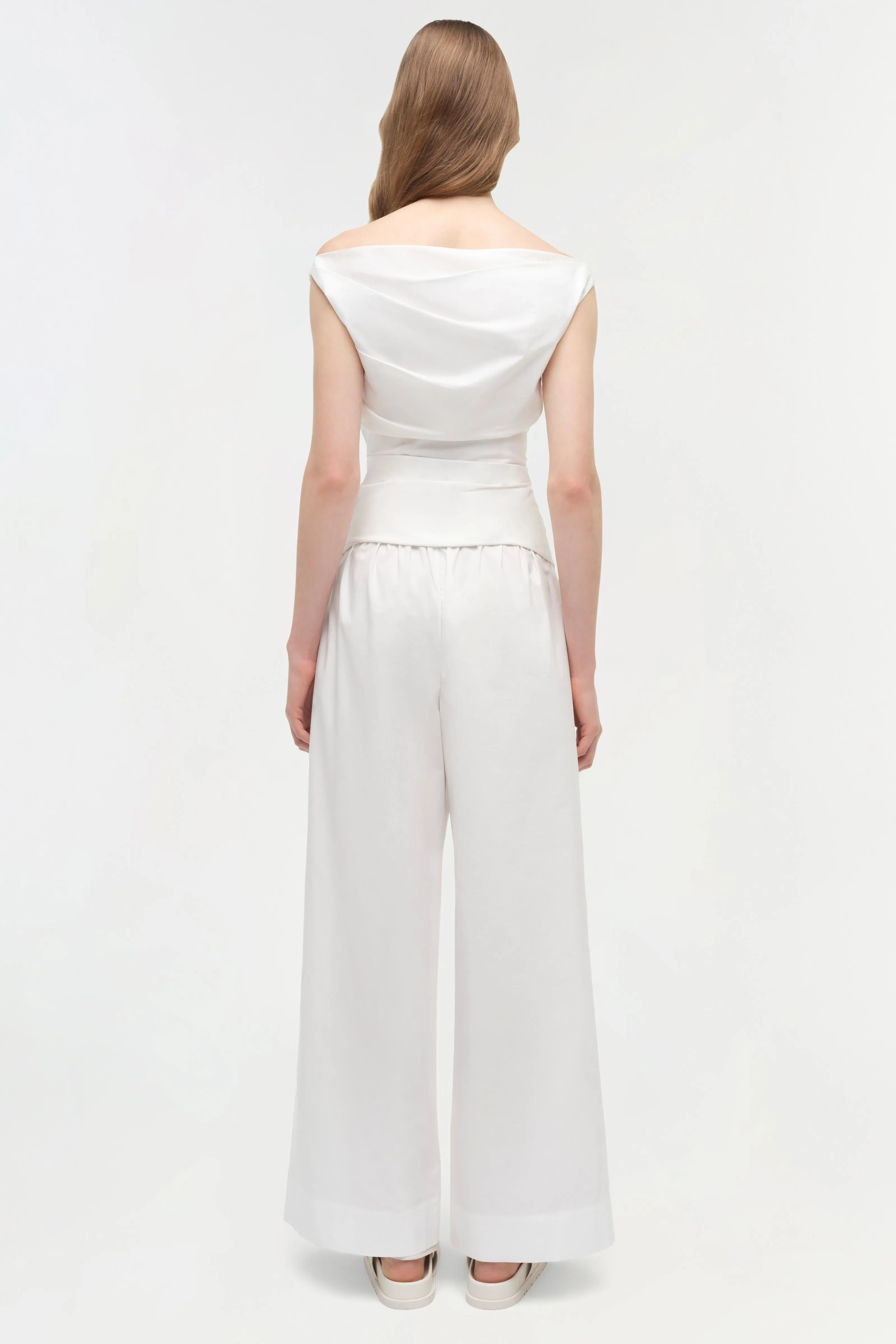 Maisel Draped Cotton Top sold by Simkhai product image thumbnail 5