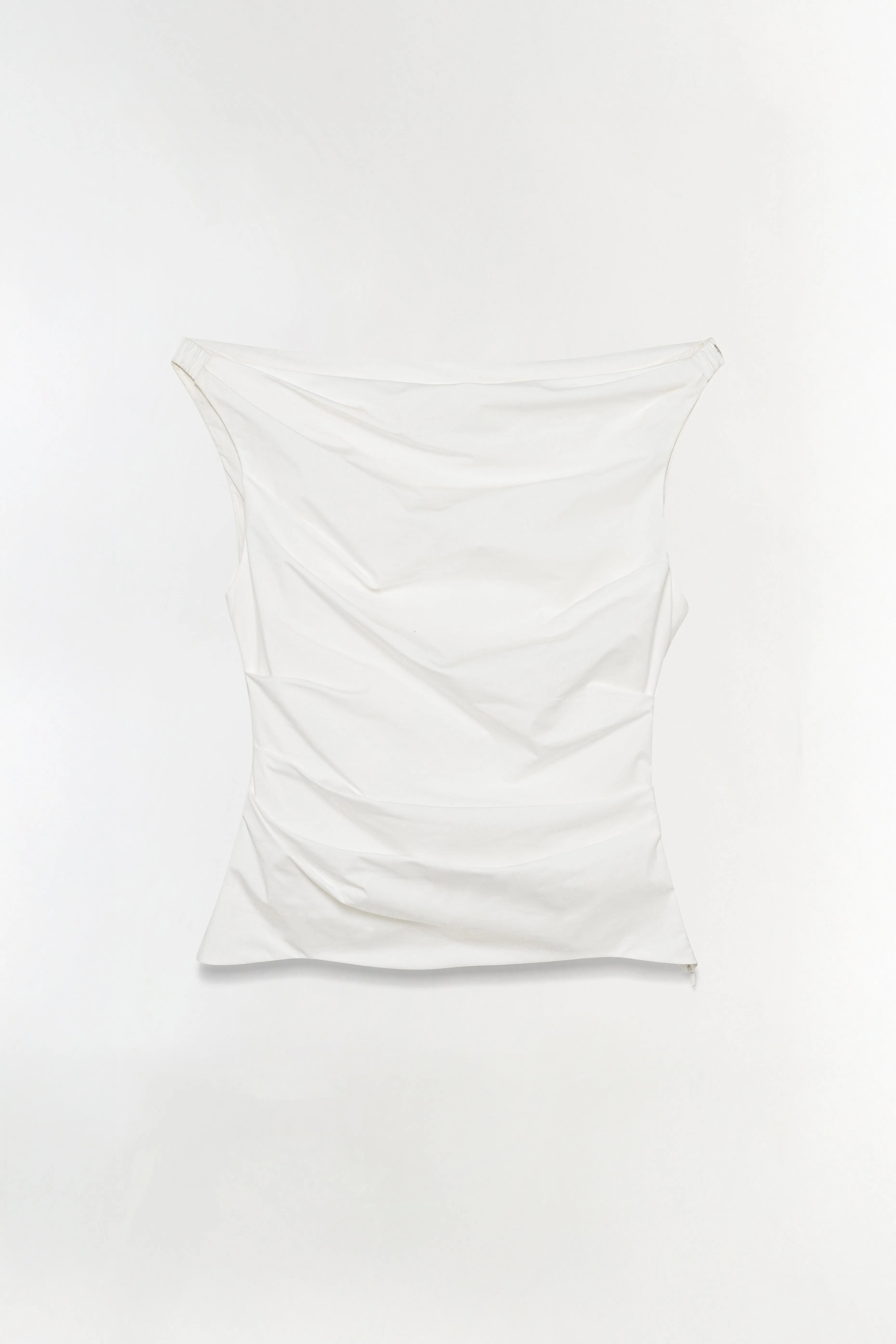 Maisel Draped Cotton Top sold by Simkhai