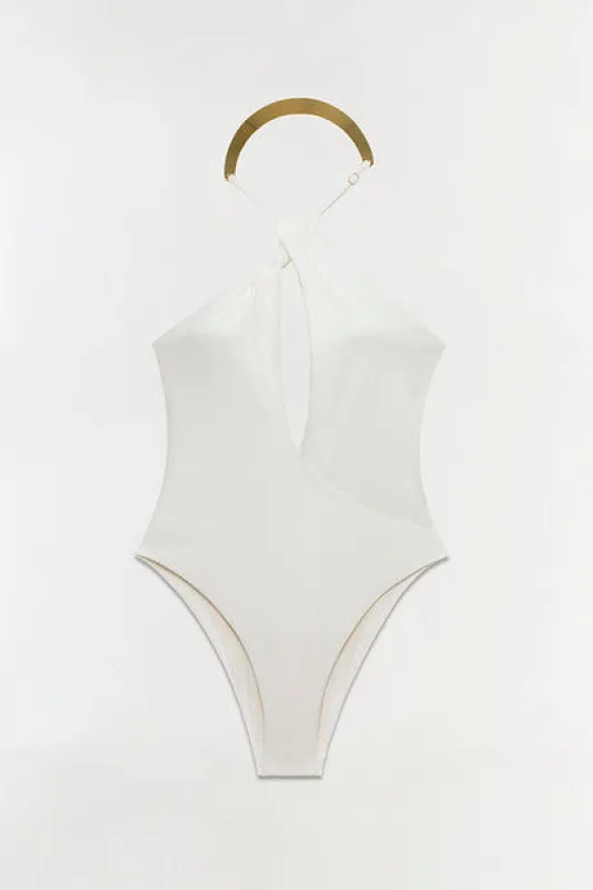 Bindi Draped One Piece made by Simkhai