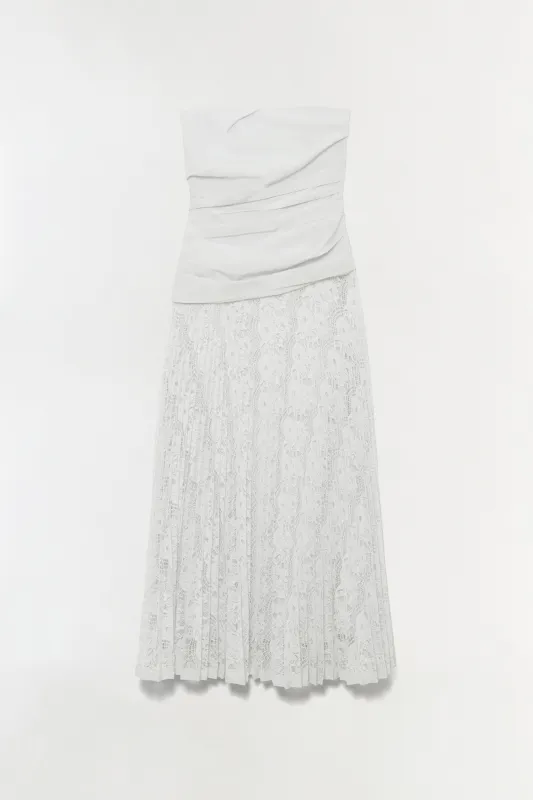 Annalise Cotton Lace Midi Dress made by Simkhai