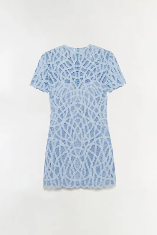 Desiree Macrame Mini Dress made by Simkhai