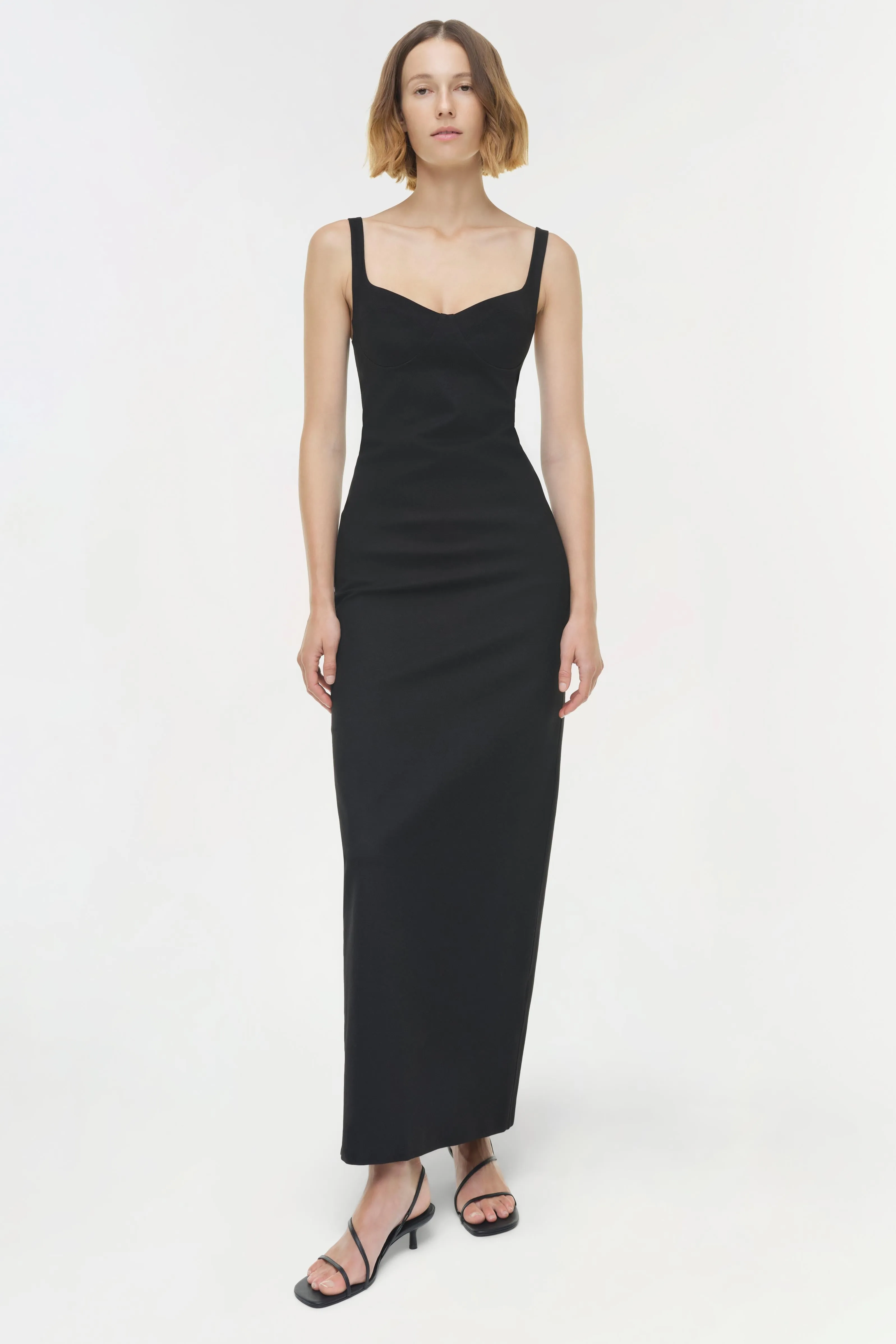 Cabot Sculpted Scuba Maxi Dress sold by Simkhai product image thumbnail 2