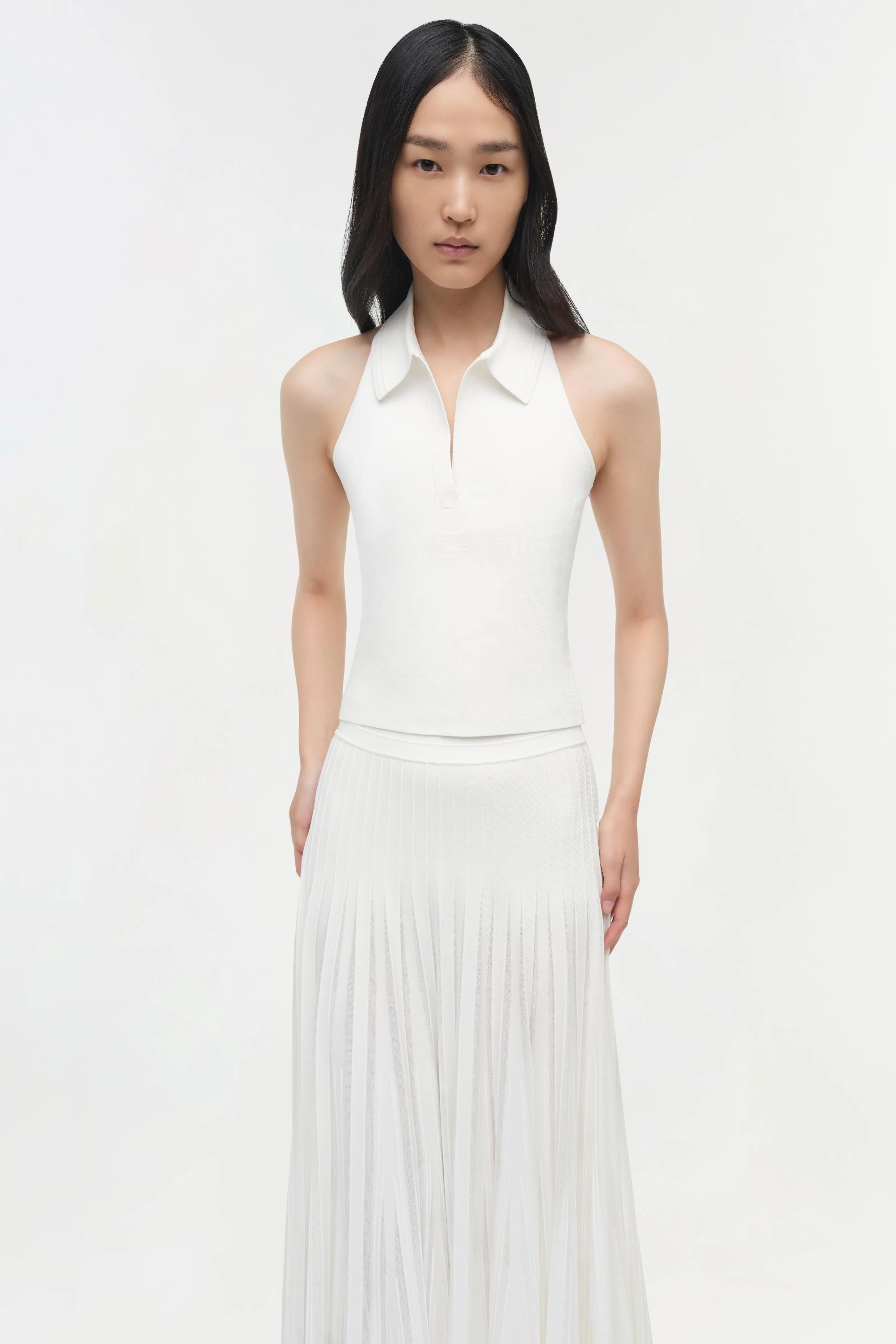 Chloe Knit Halter Tank sold by Simkhai product image thumbnail 3