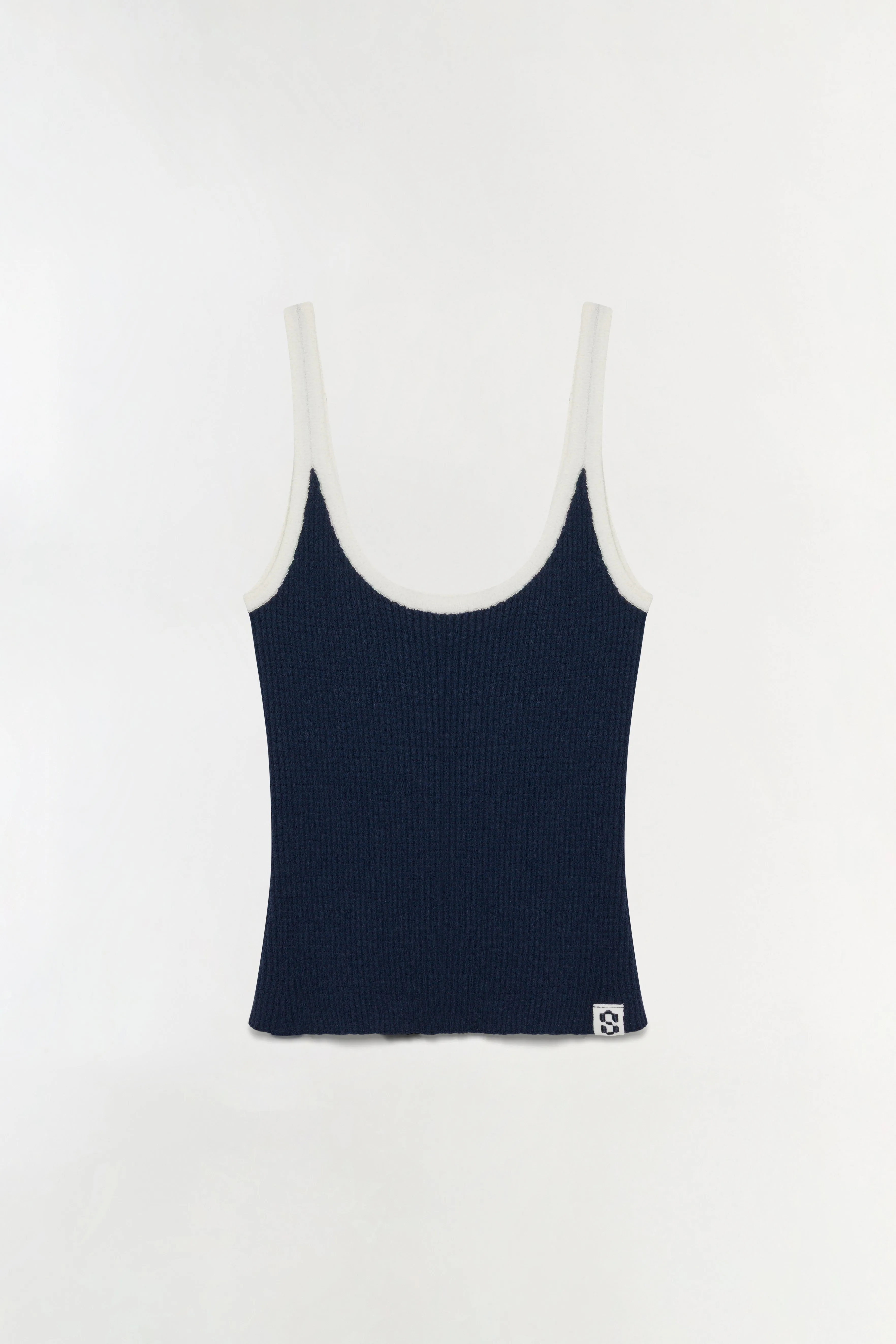 Rayne Knit Tank sold by Simkhai