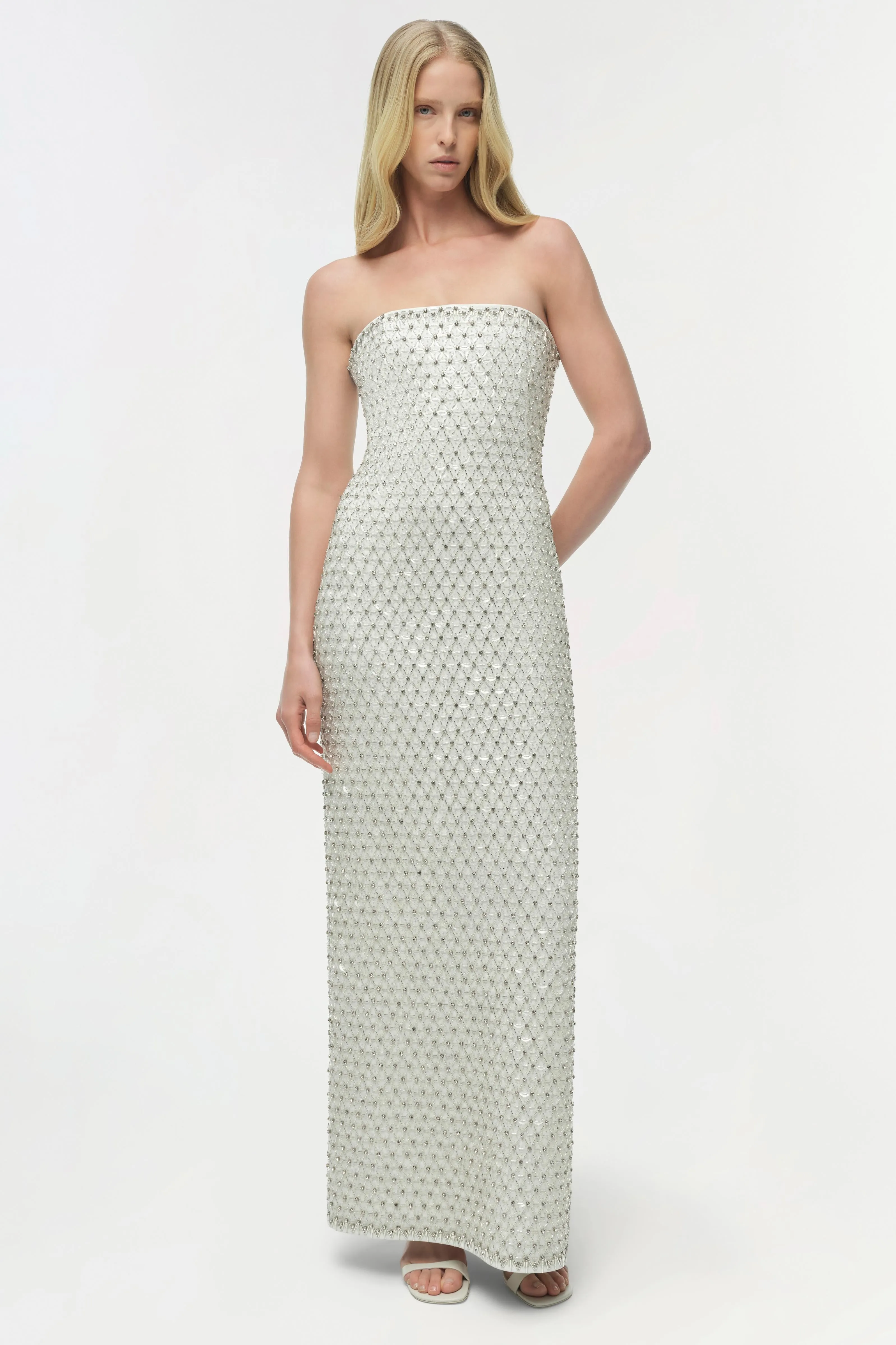 Vanessa Embellished Bustier Midi Dress sold by Simkhai product image thumbnail 2