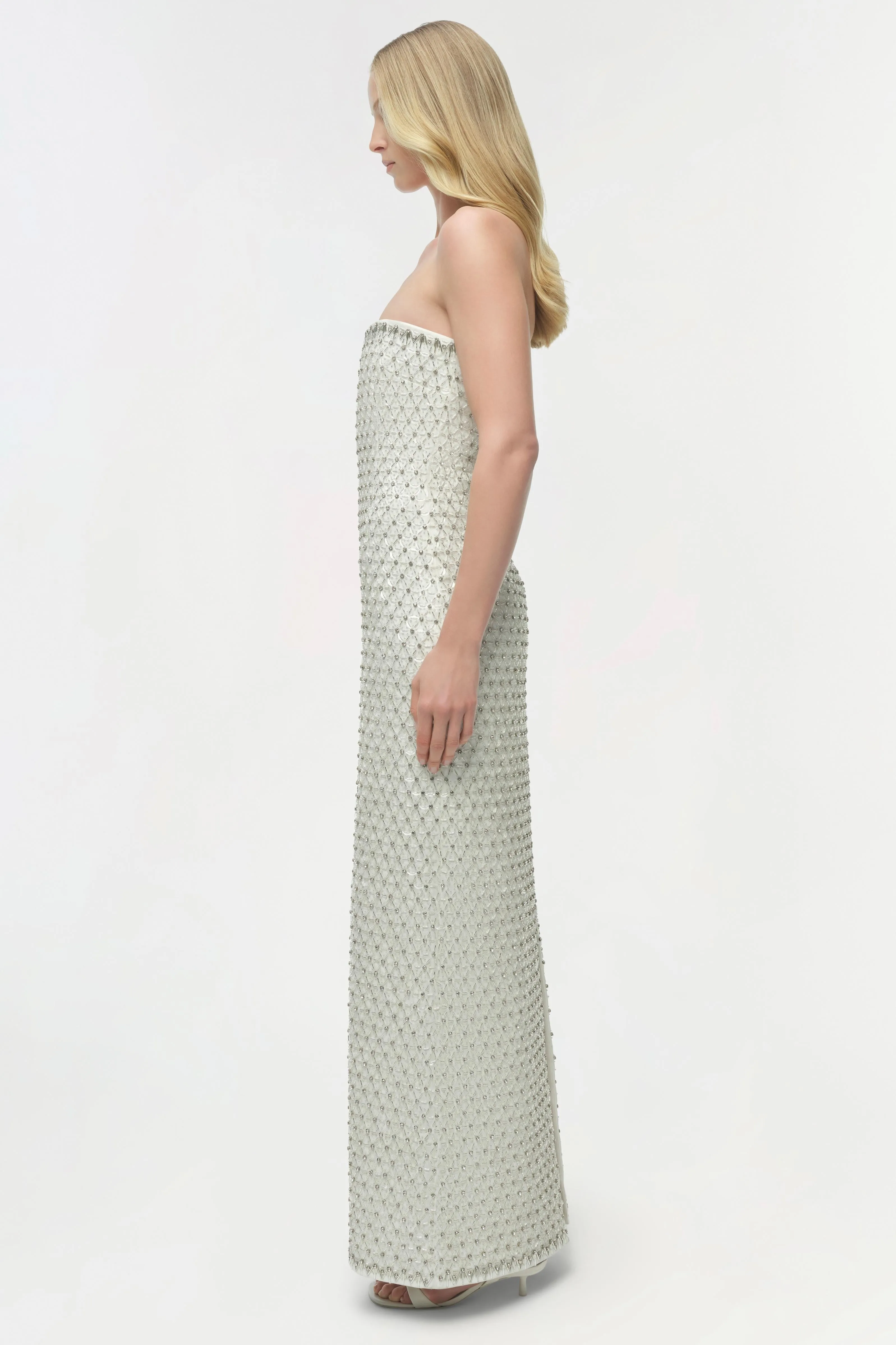 Vanessa Embellished Bustier Midi Dress sold by Simkhai product image thumbnail 4