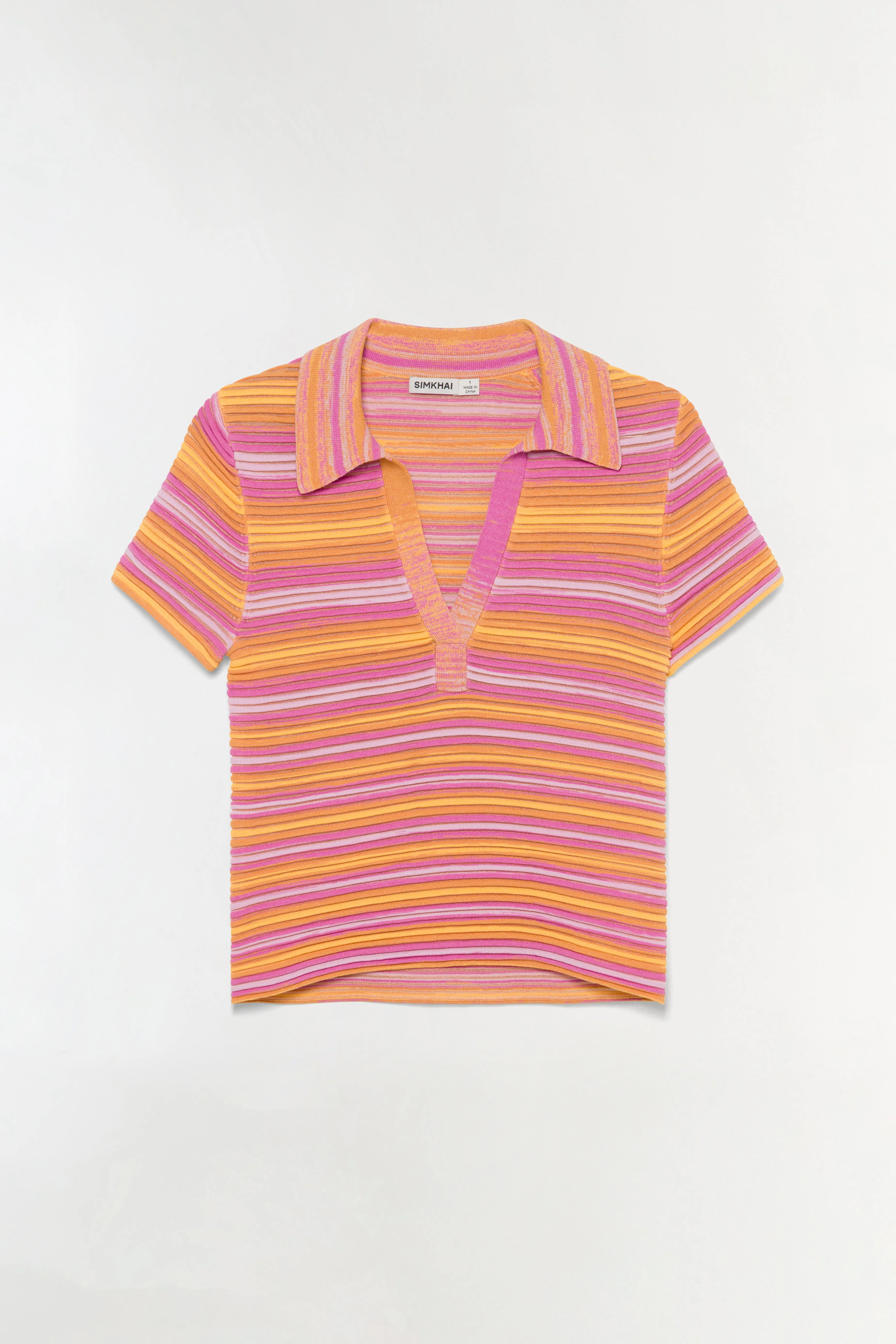 Paxton Knit Polo sold by Simkhai