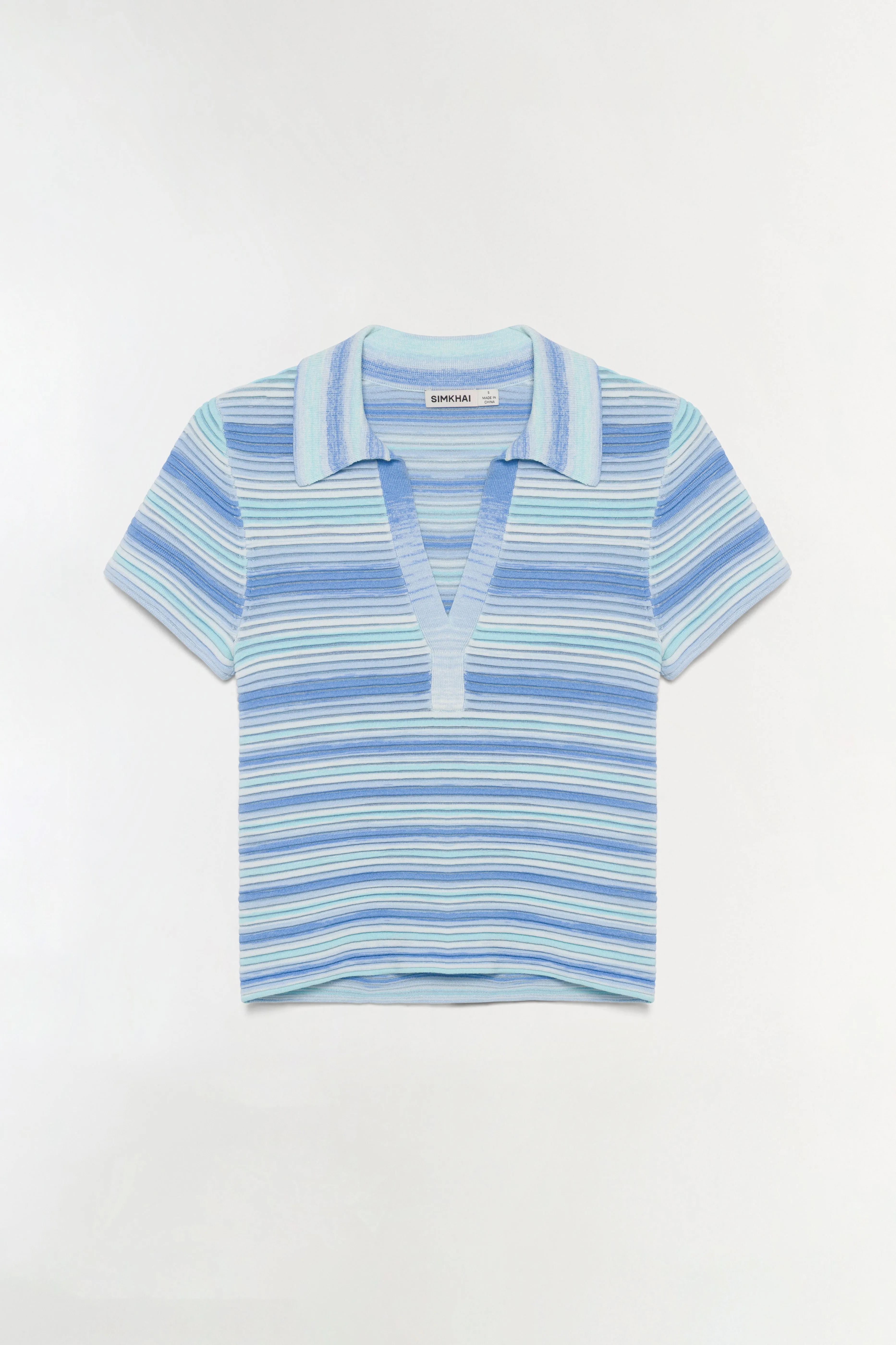 Paxton Knit Polo sold by Simkhai