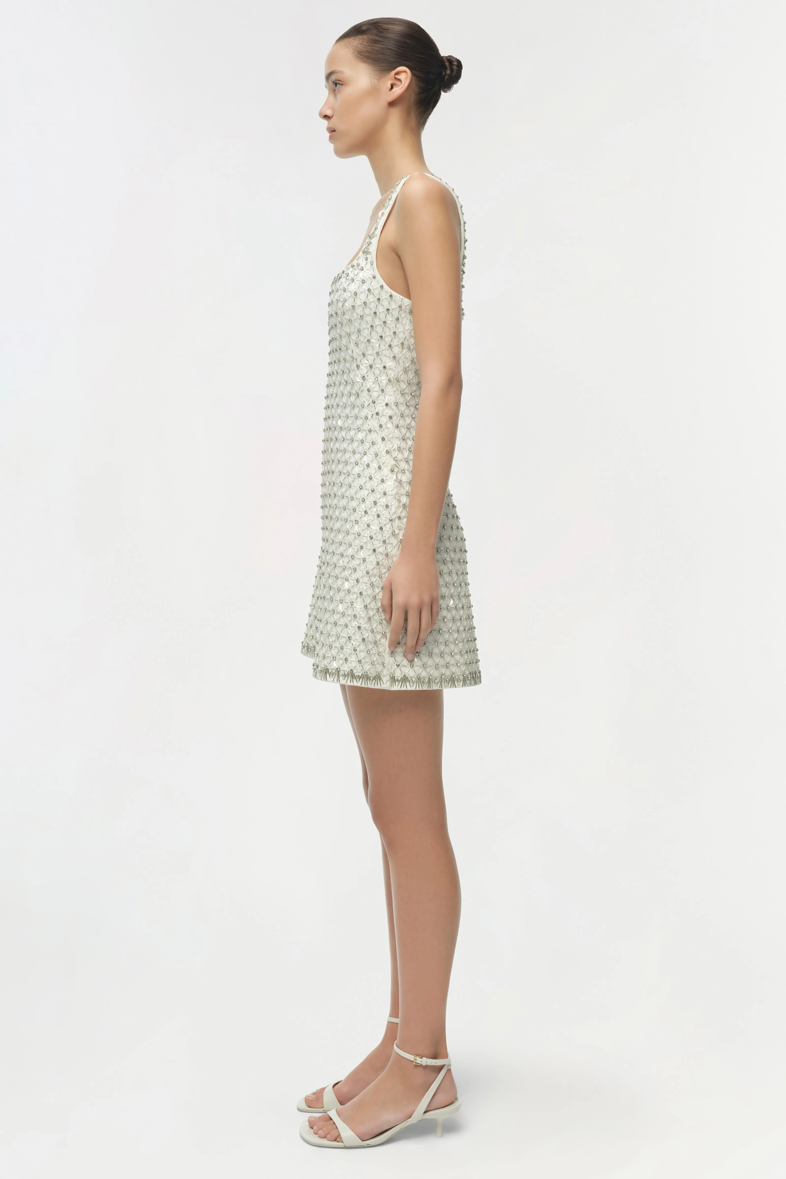 Ziva Embellished Mini Dress sold by Simkhai product image thumbnail 4