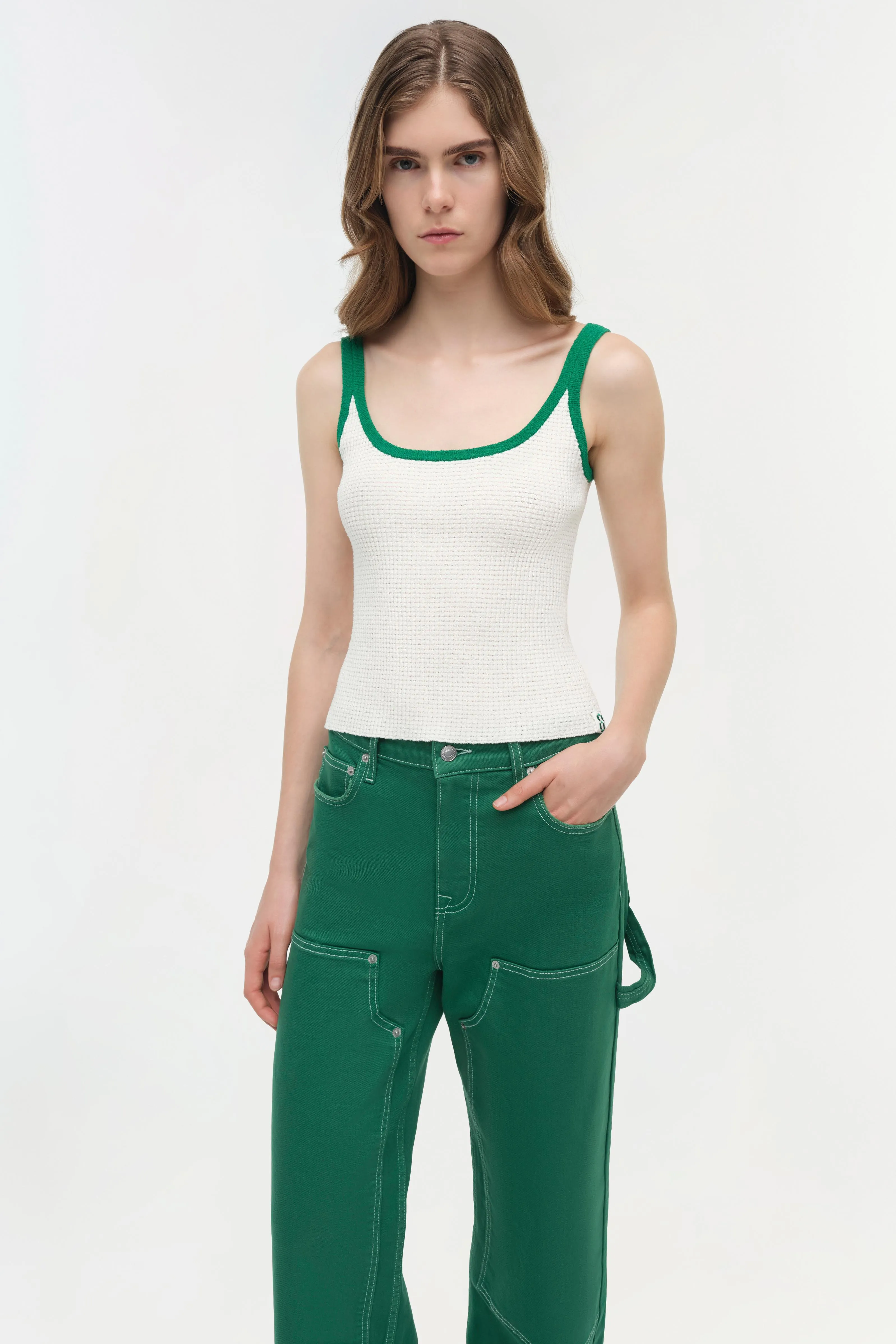 Xavier Denim Carpenter Pant sold by Simkhai product image thumbnail 3