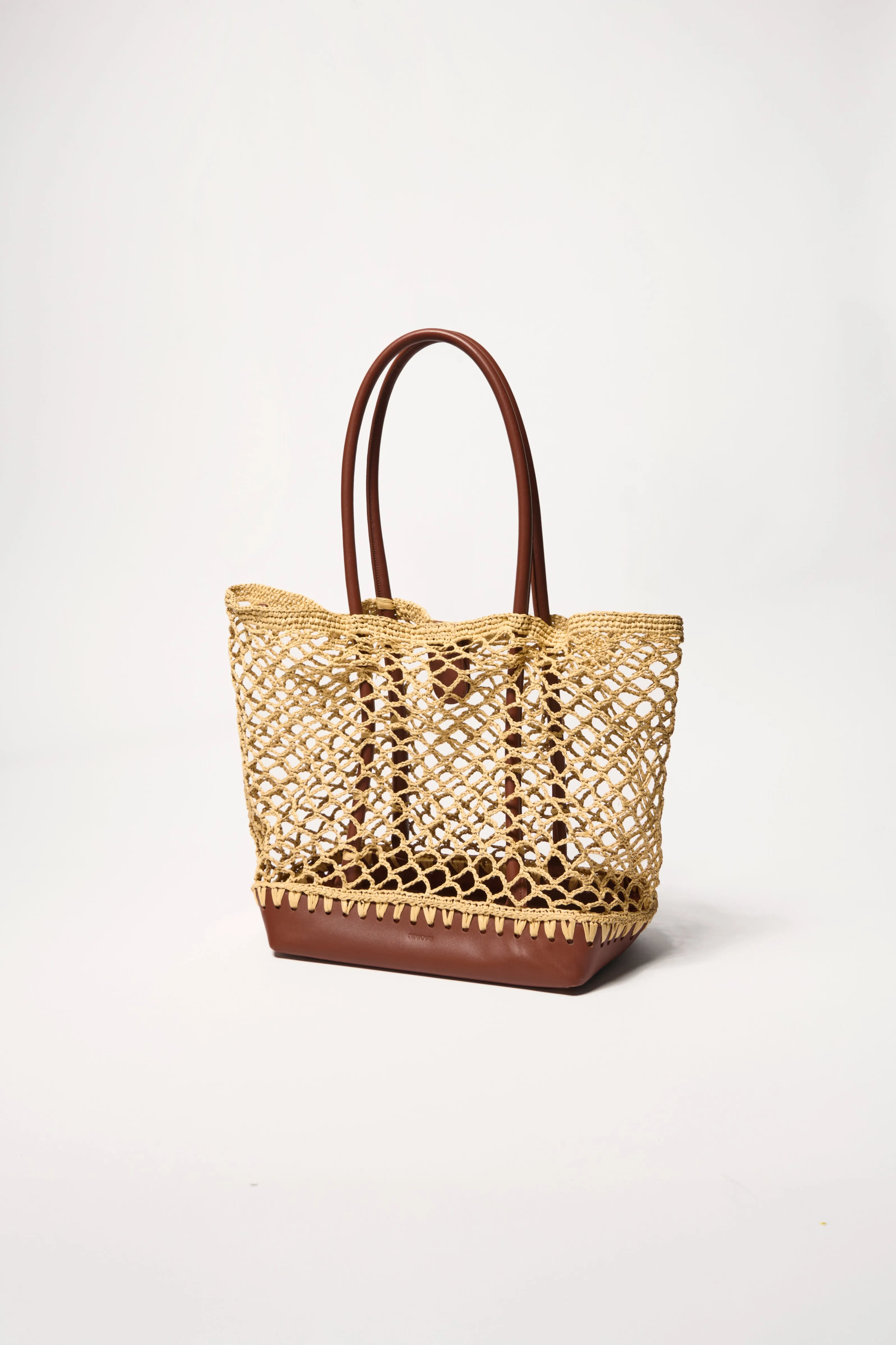 Caspian Raffia Tote sold by Simkhai product image thumbnail 2