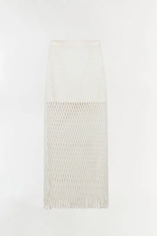 Aldridge Knit Midi Skirt made by Simkhai