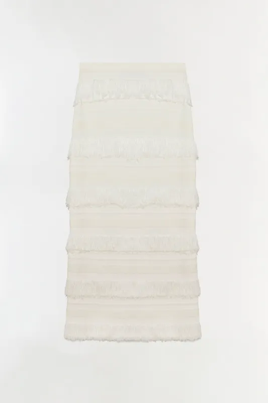 Lula Knit Midi Skirt made by Simkhai