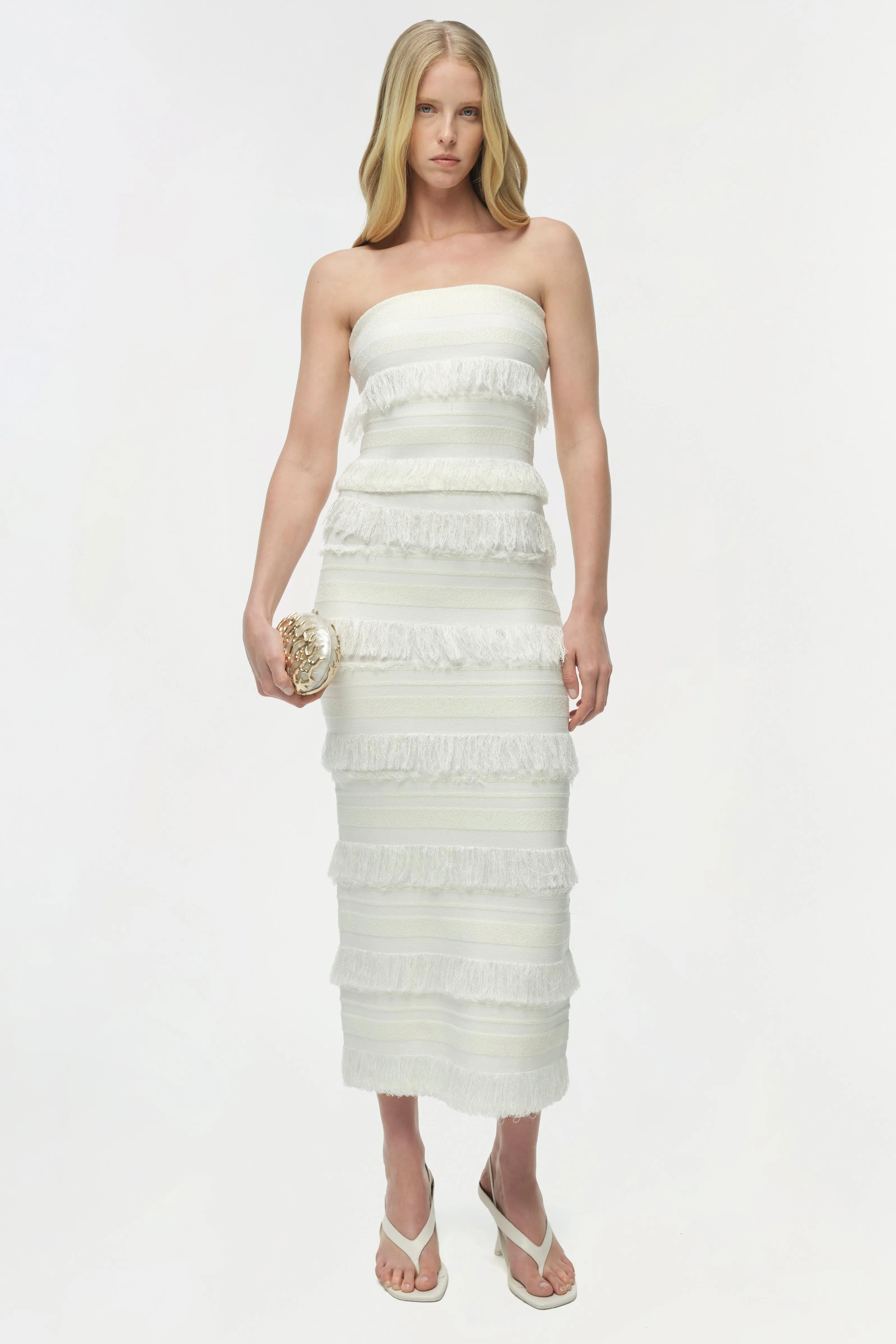 Lula Knit Midi Skirt sold by Simkhai product image thumbnail 2