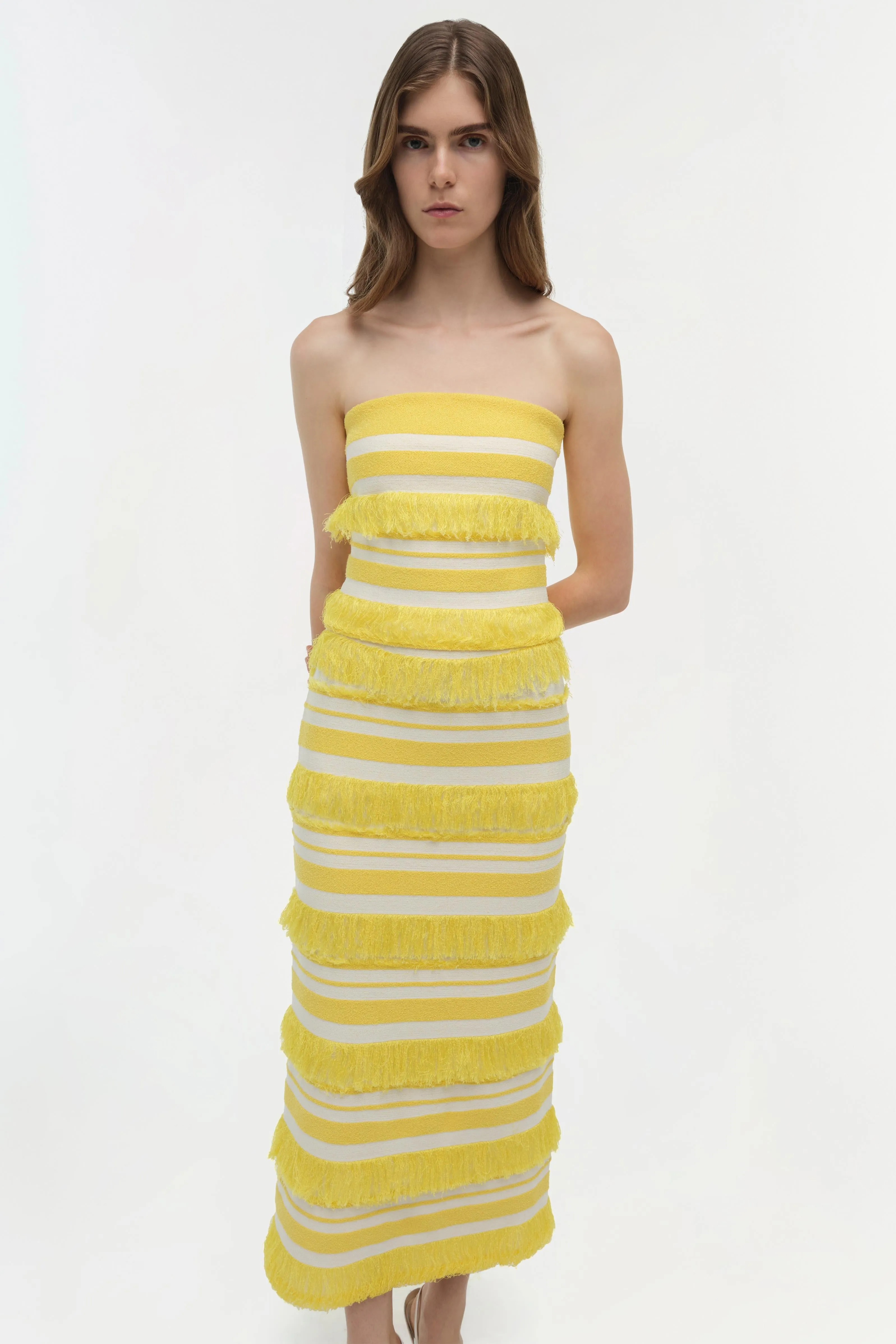 Lula Knit Midi Skirt sold by Simkhai product image thumbnail 3