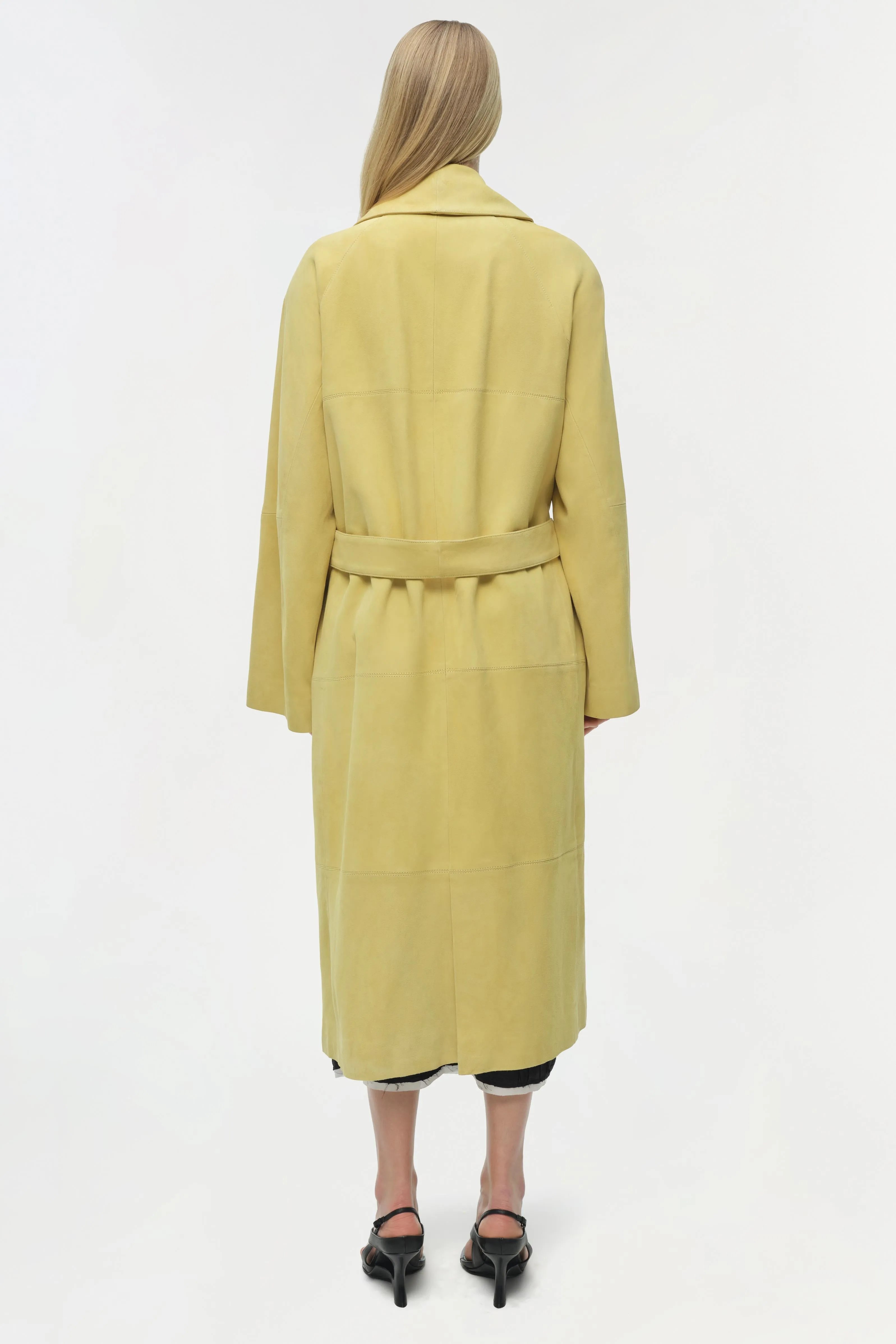 Enola Suede Trench Coat sold by Simkhai product image thumbnail 5