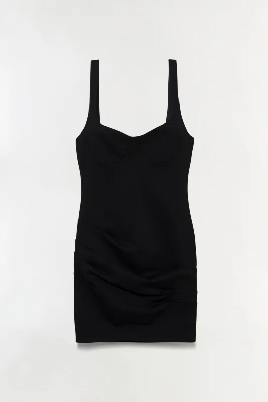 Lindy Sculpted Scuba Mini Dress sold by Simkhai