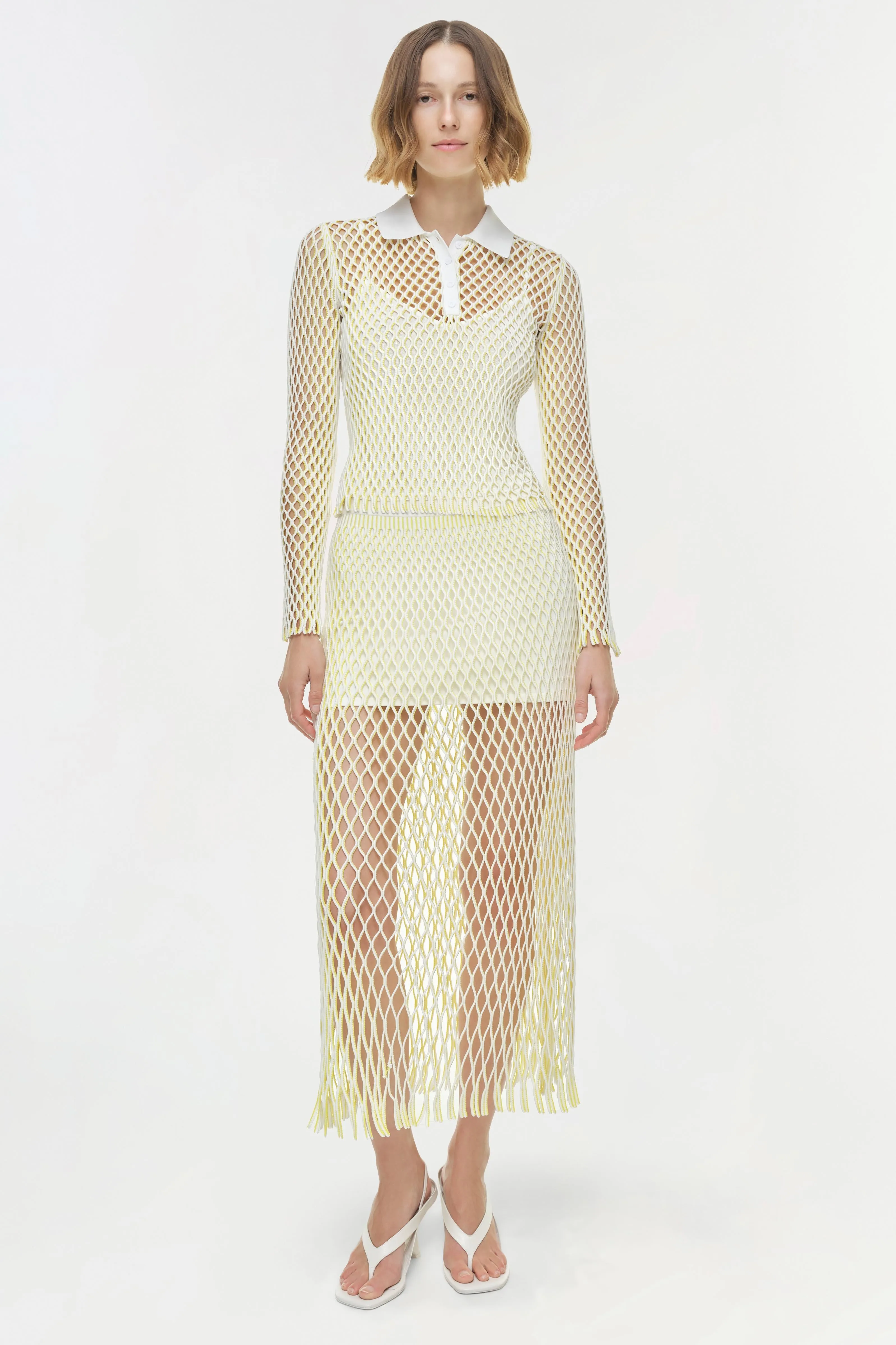 Petra Knit Polo sold by Simkhai product image thumbnail 2