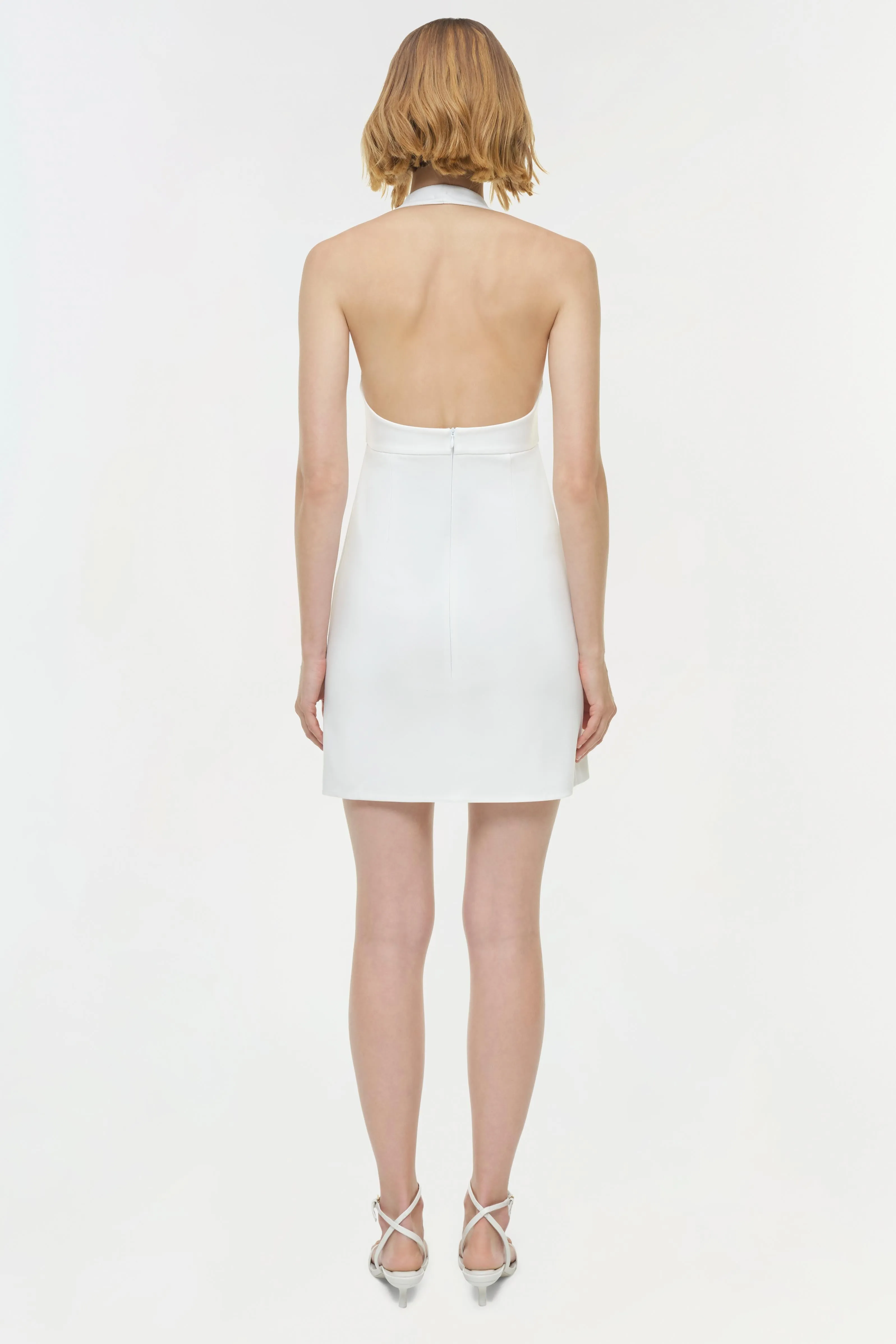 Noemi Sculpted Scuba Mini Dress sold by Simkhai product image thumbnail 4