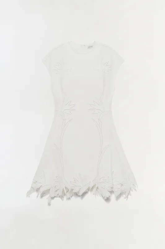 Raquel Embroidered Mini Dress sold by Simkhai