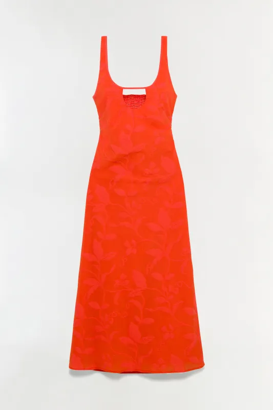 Rosalia Jacquard Midi Dress made by Simkhai