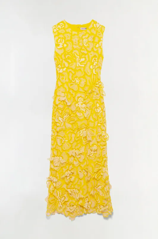 Dahlia Lace Midi Dress made by Simkhai