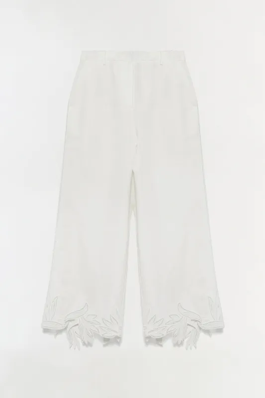 Kallin Cropped Wide Leg Pant sold by Simkhai