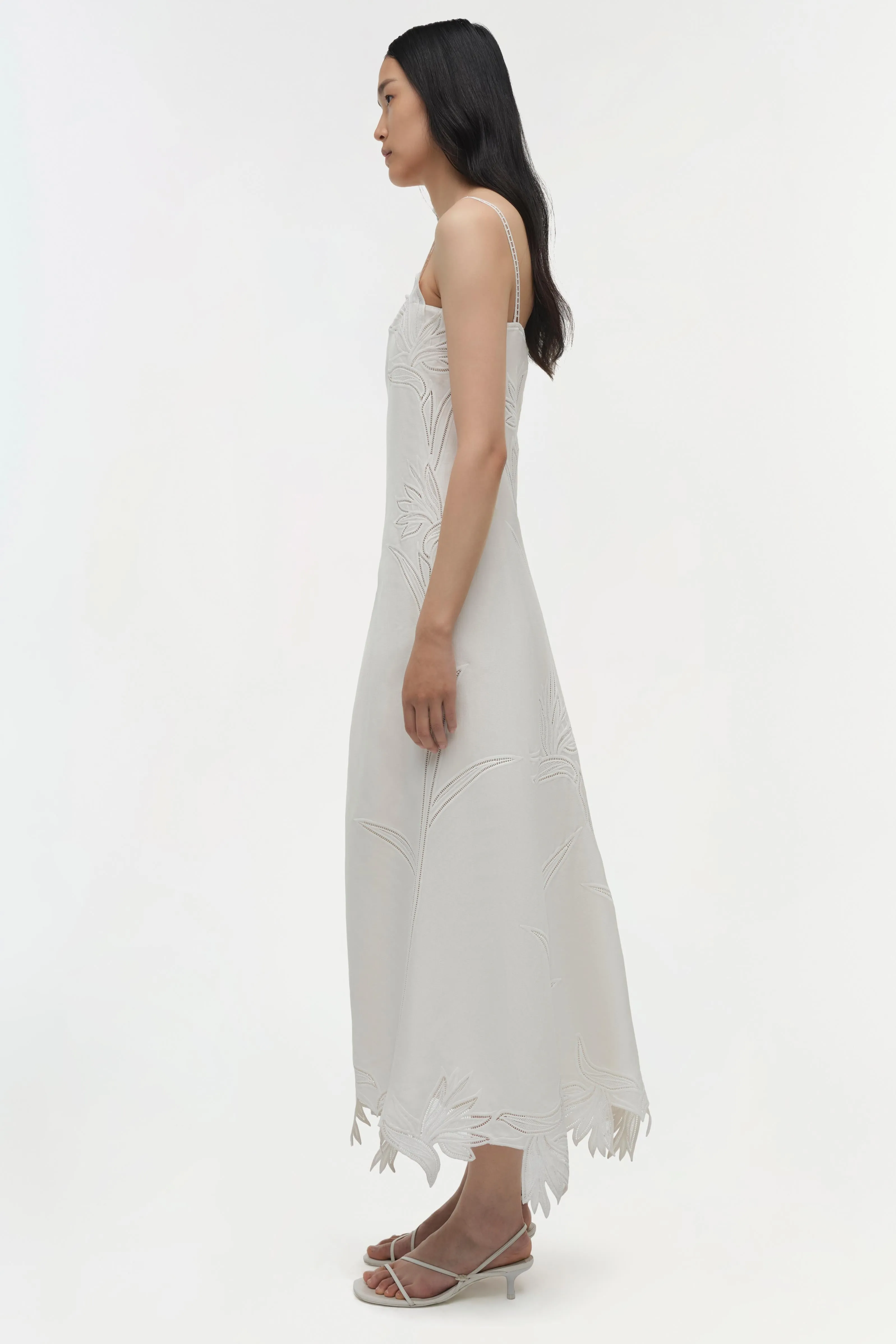 Ellery Embroidered Bustier Midi Dress sold by Simkhai product image thumbnail 4