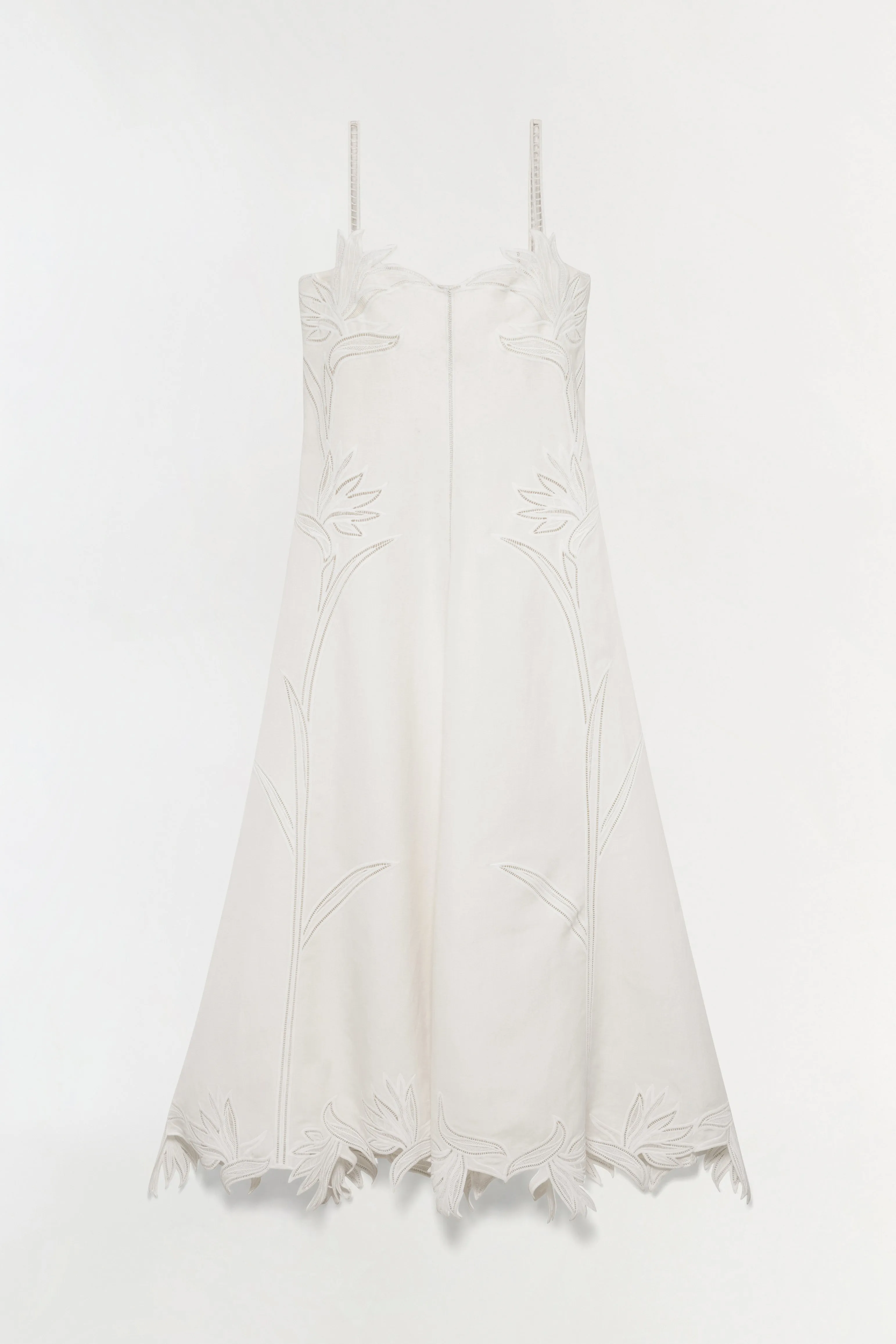 Ellery Embroidered Bustier Midi Dress sold by Simkhai