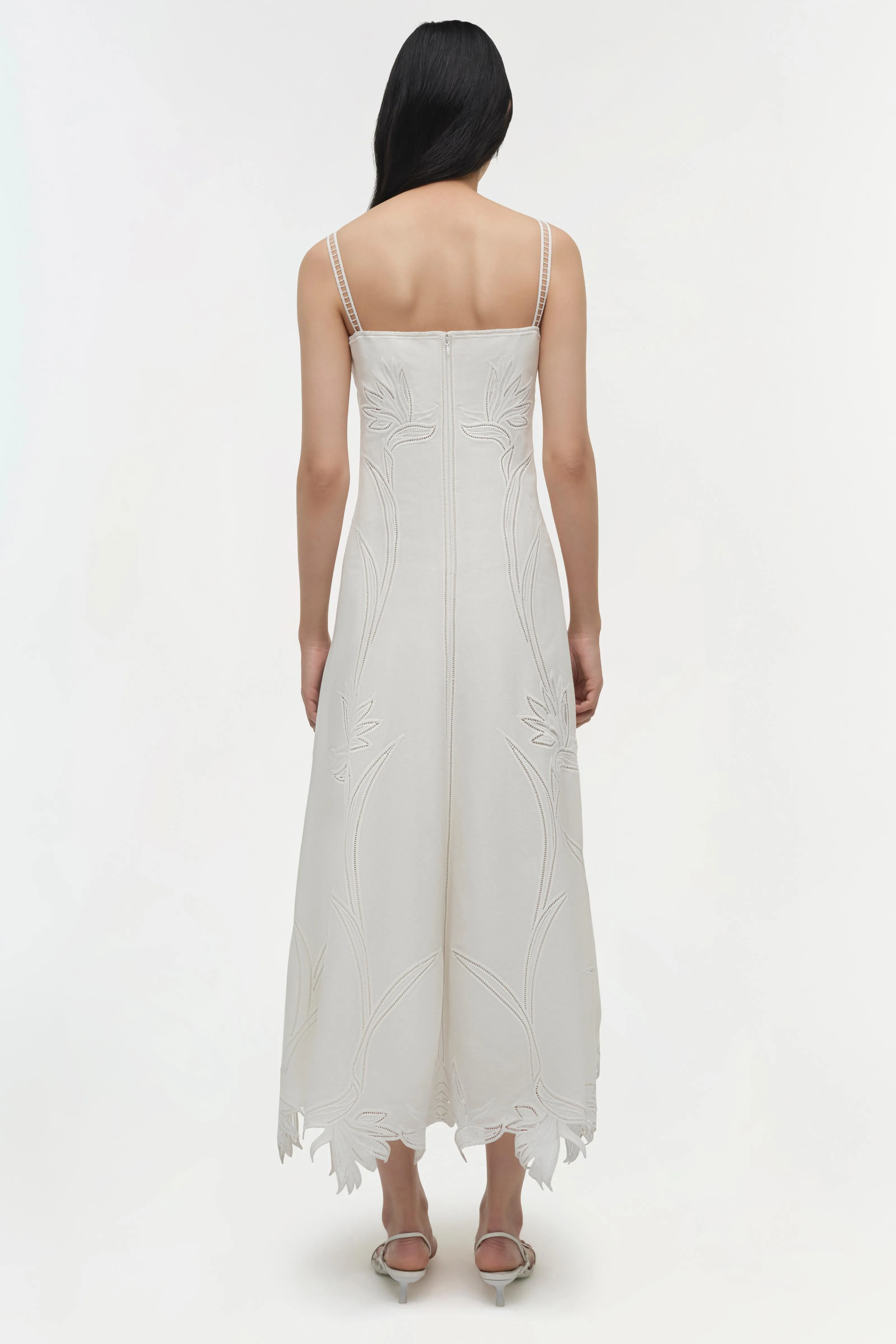 Ellery Embroidered Bustier Midi Dress sold by Simkhai product image thumbnail 5