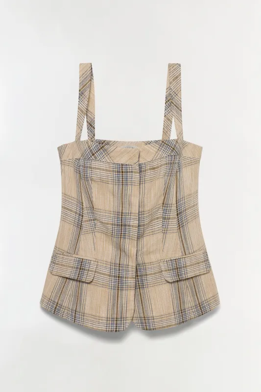 Jessie Vest made by Simkhai