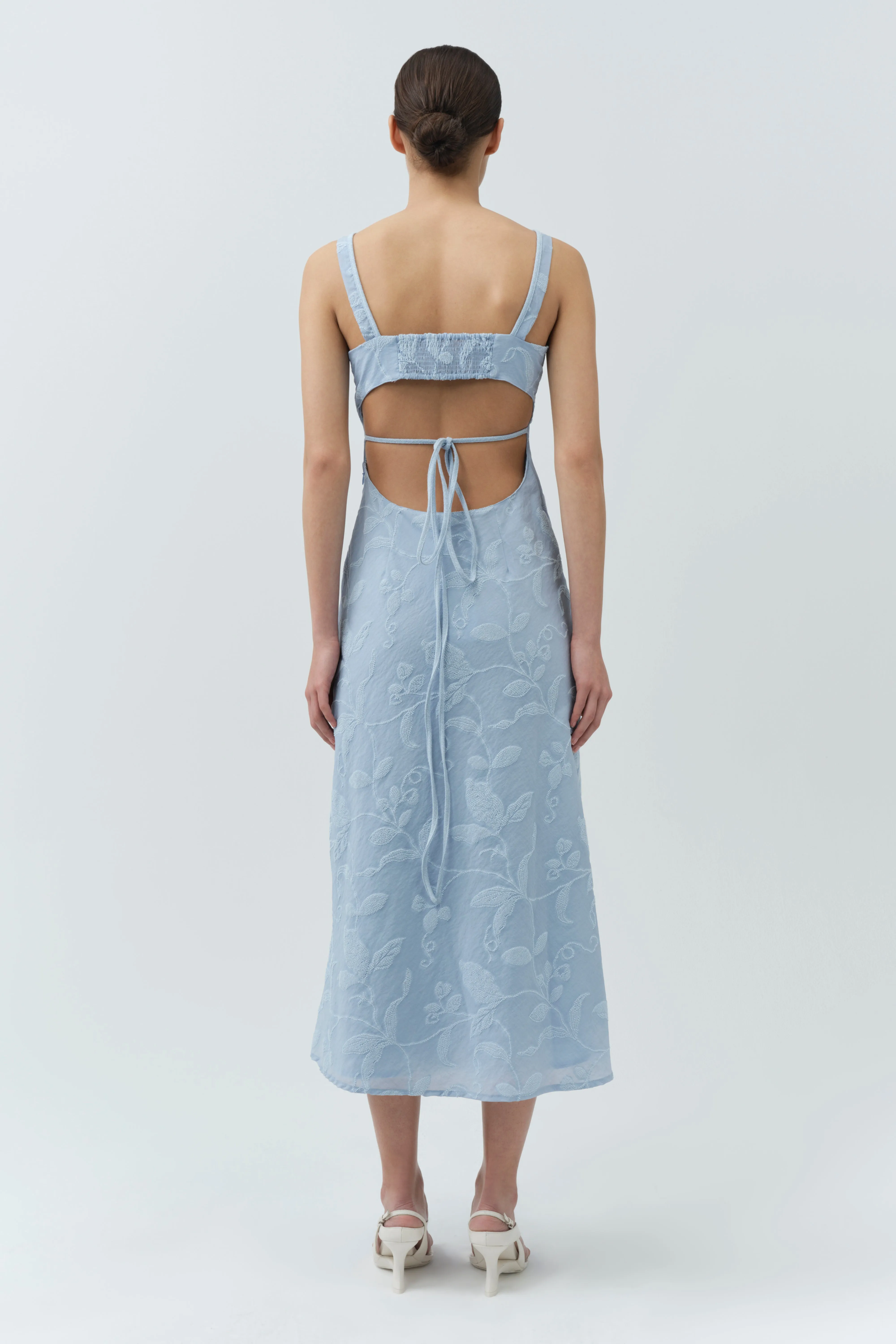 Rosalia Jacquard Midi Dress sold by Simkhai product image thumbnail 4