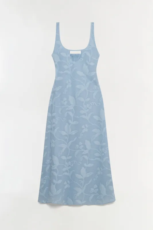 Rosalia Jacquard Midi Dress made by Simkhai