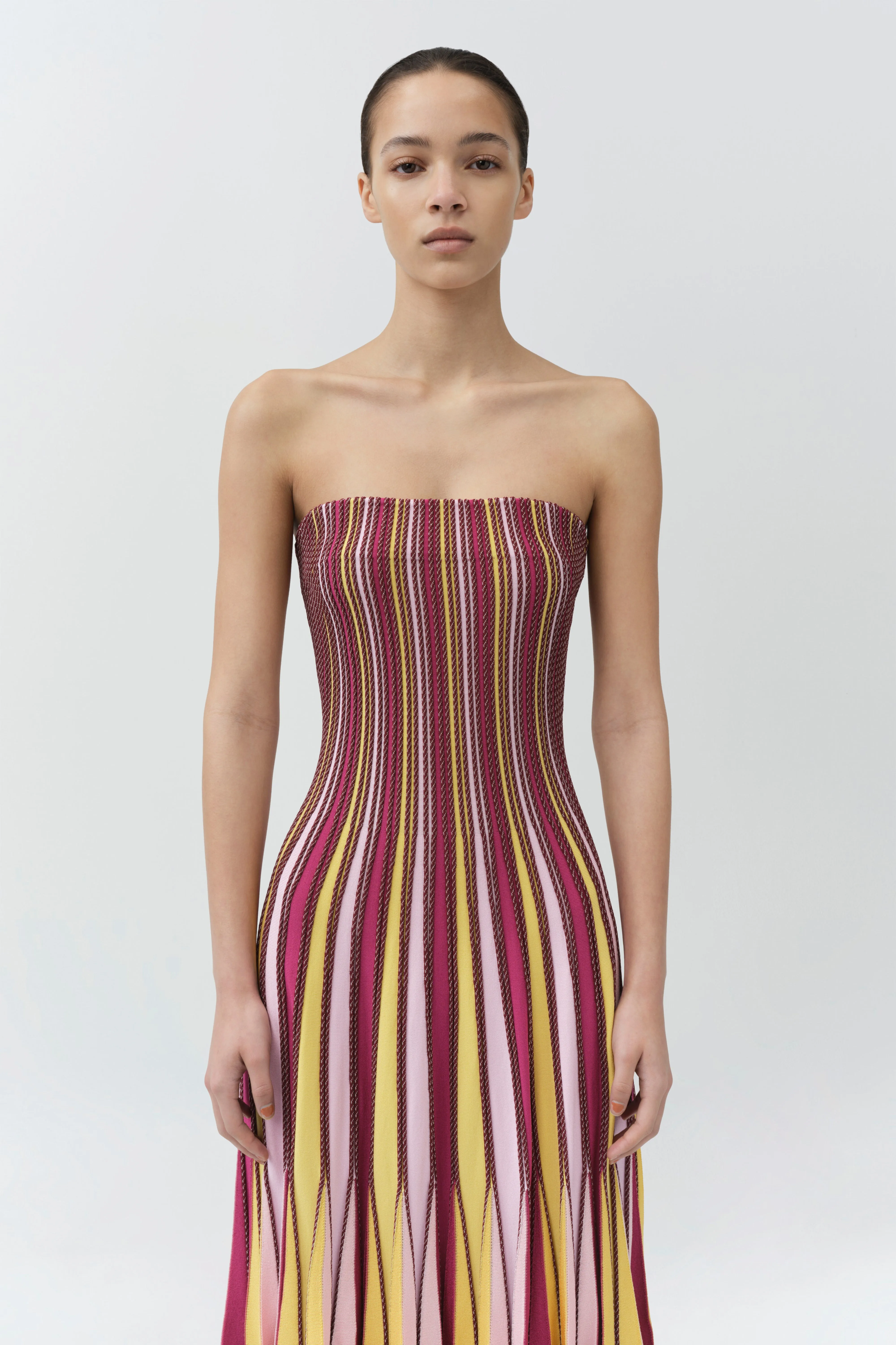 Soleil Striped Midi Dress sold by Simkhai product image thumbnail 3
