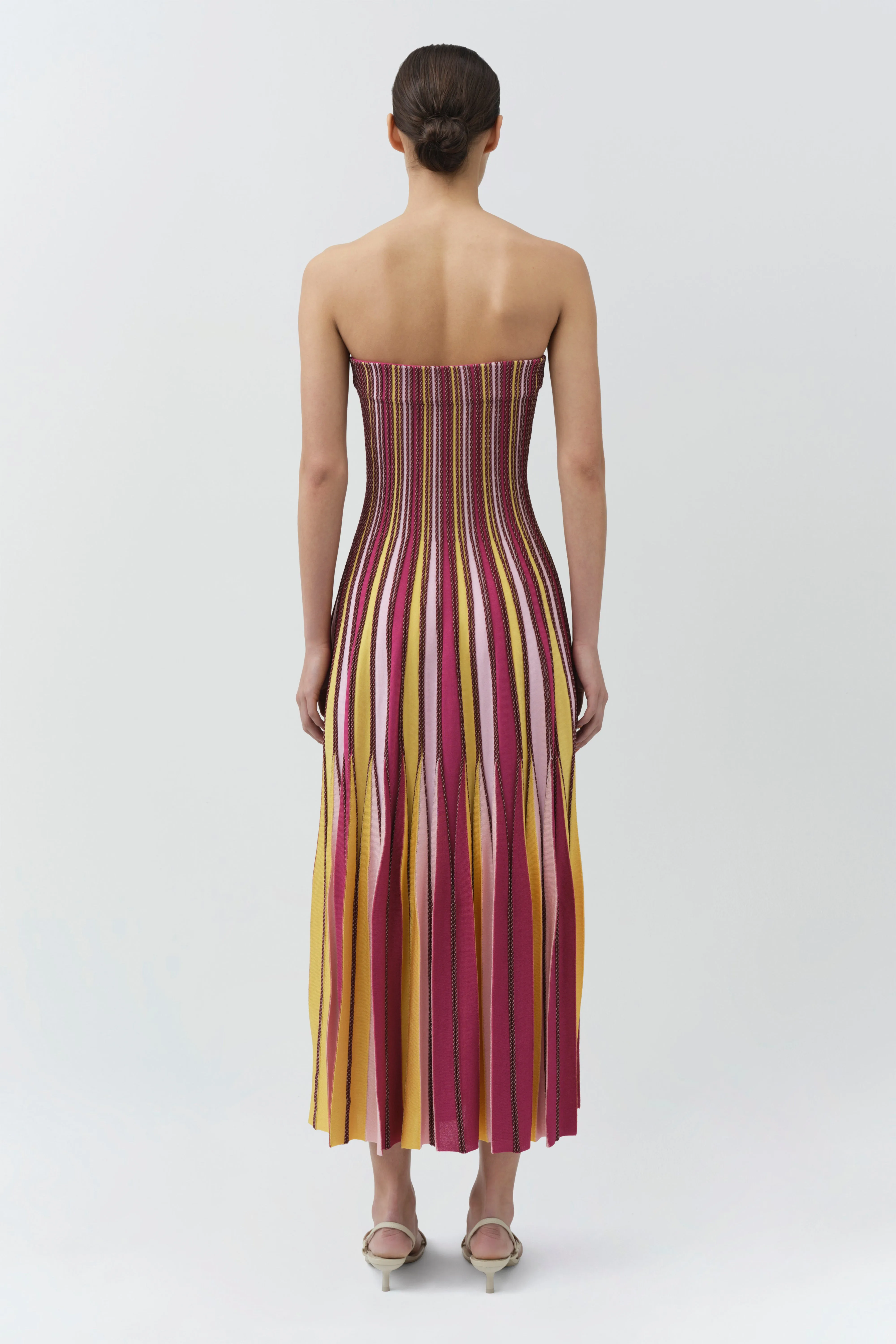 Soleil Striped Midi Dress sold by Simkhai product image thumbnail 4