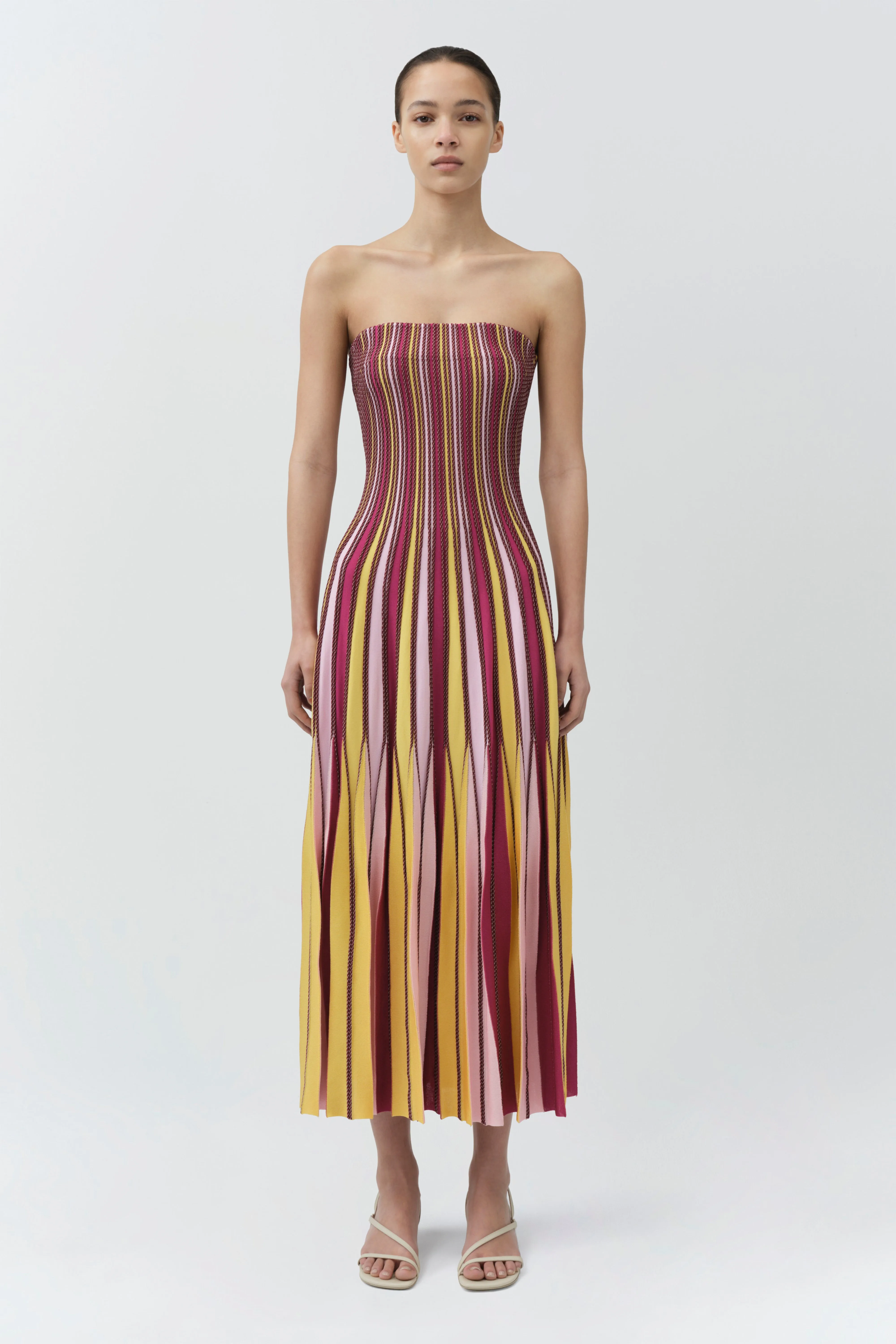 Soleil Striped Midi Dress sold by Simkhai product image thumbnail 5