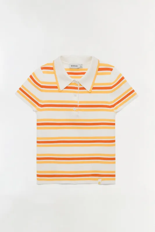 Luka Cotton Polo made by Simkhai