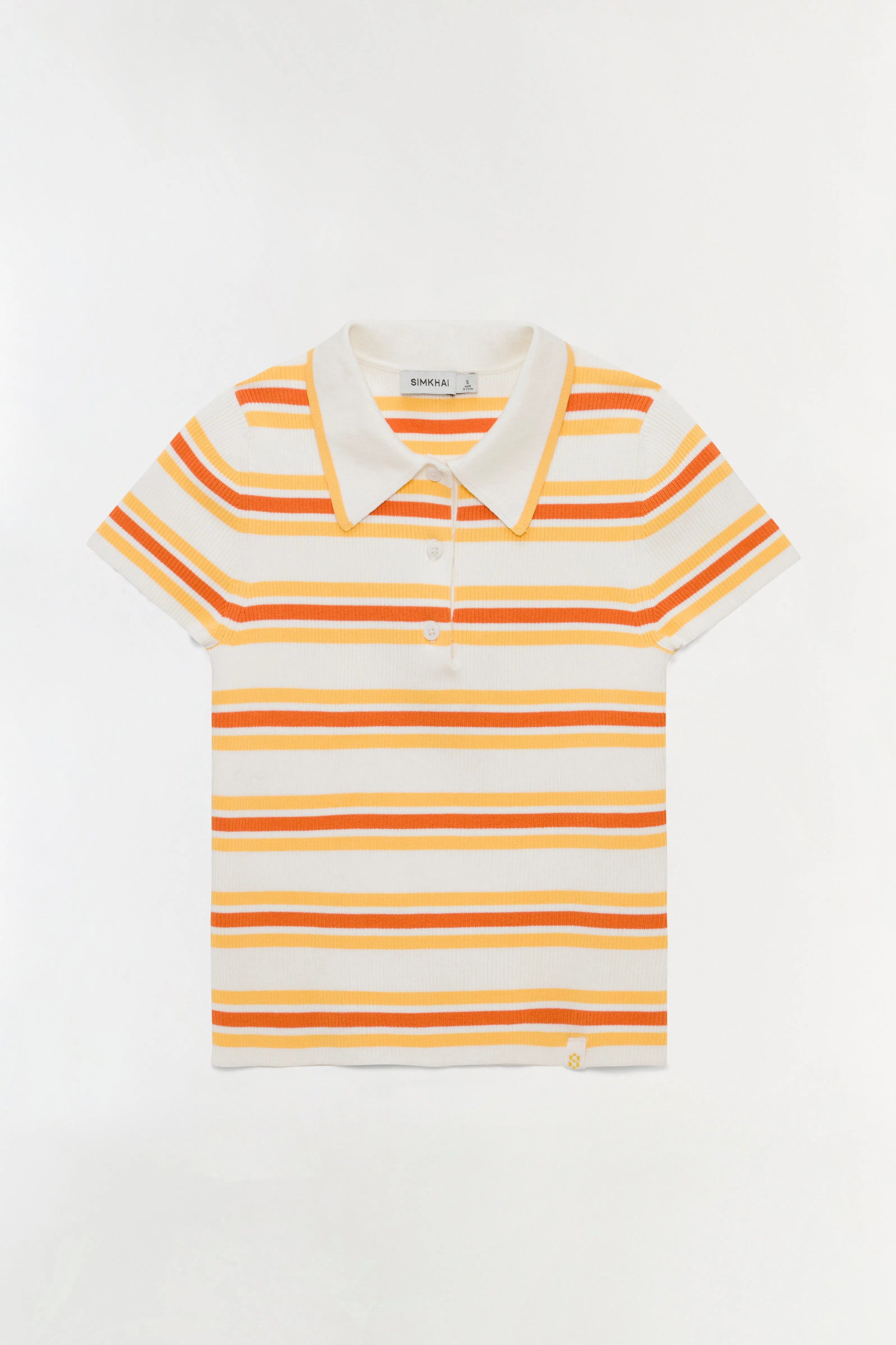 Luka Cotton Polo sold by Simkhai