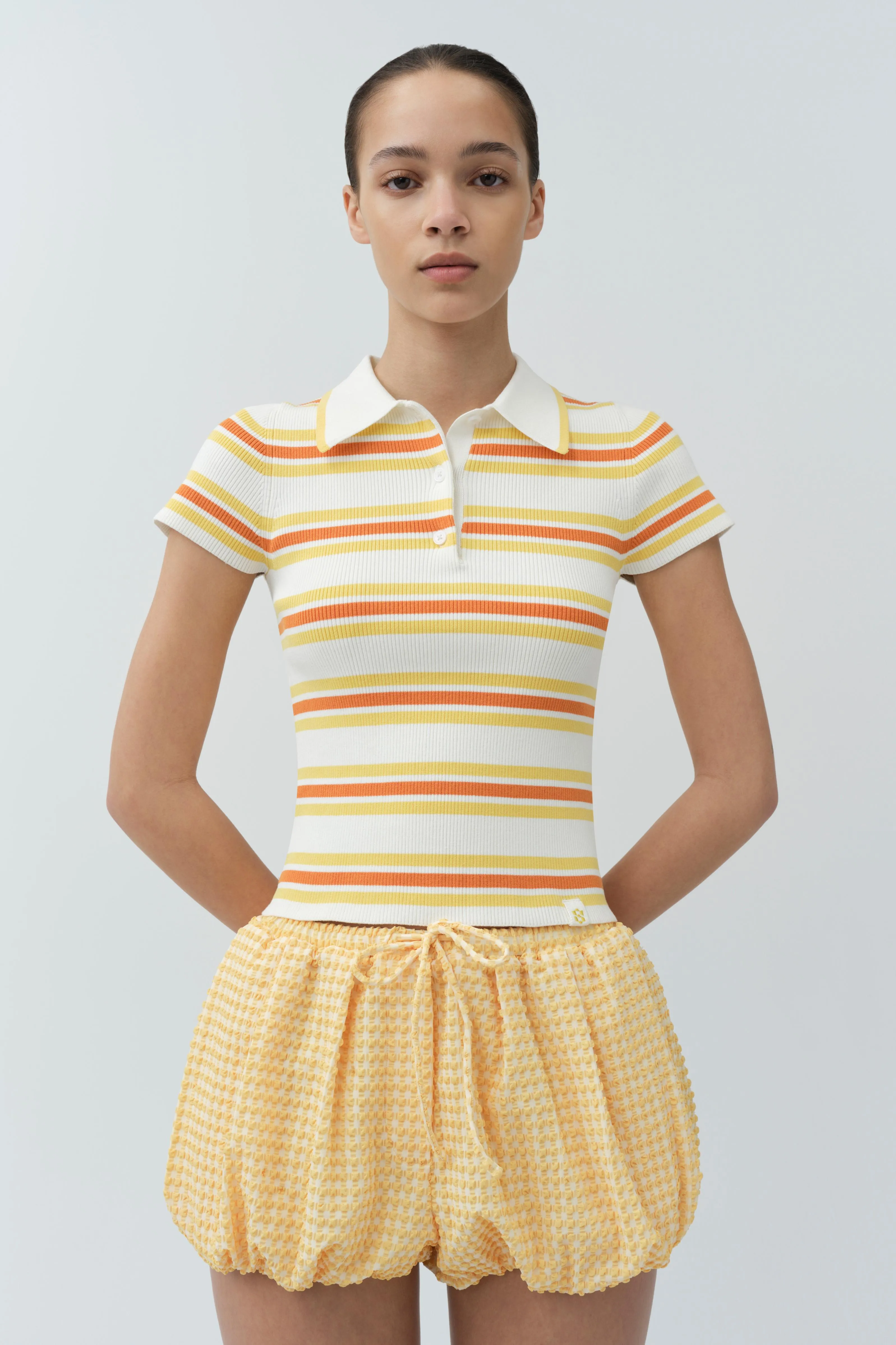 Luka Cotton Polo sold by Simkhai product image thumbnail 3