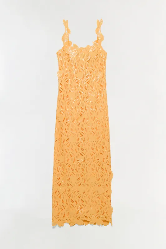 Marenna Embroidered Sequin Gown made by Simkhai
