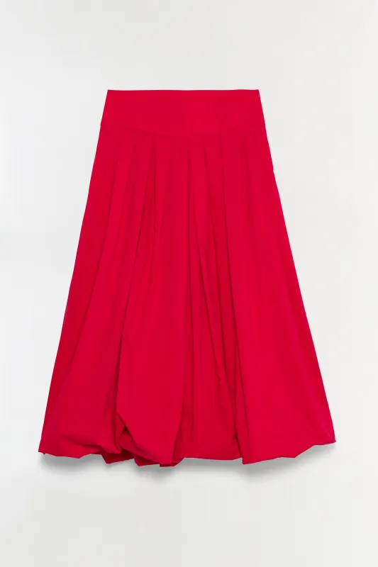 Winsor Cotton Midi Skirt made by Simkhai