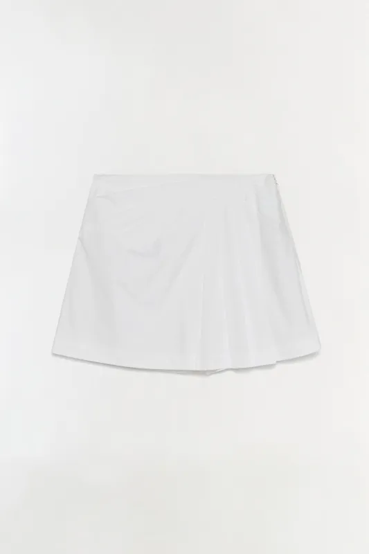 Devlin Pleated Mini Skort made by Simkhai