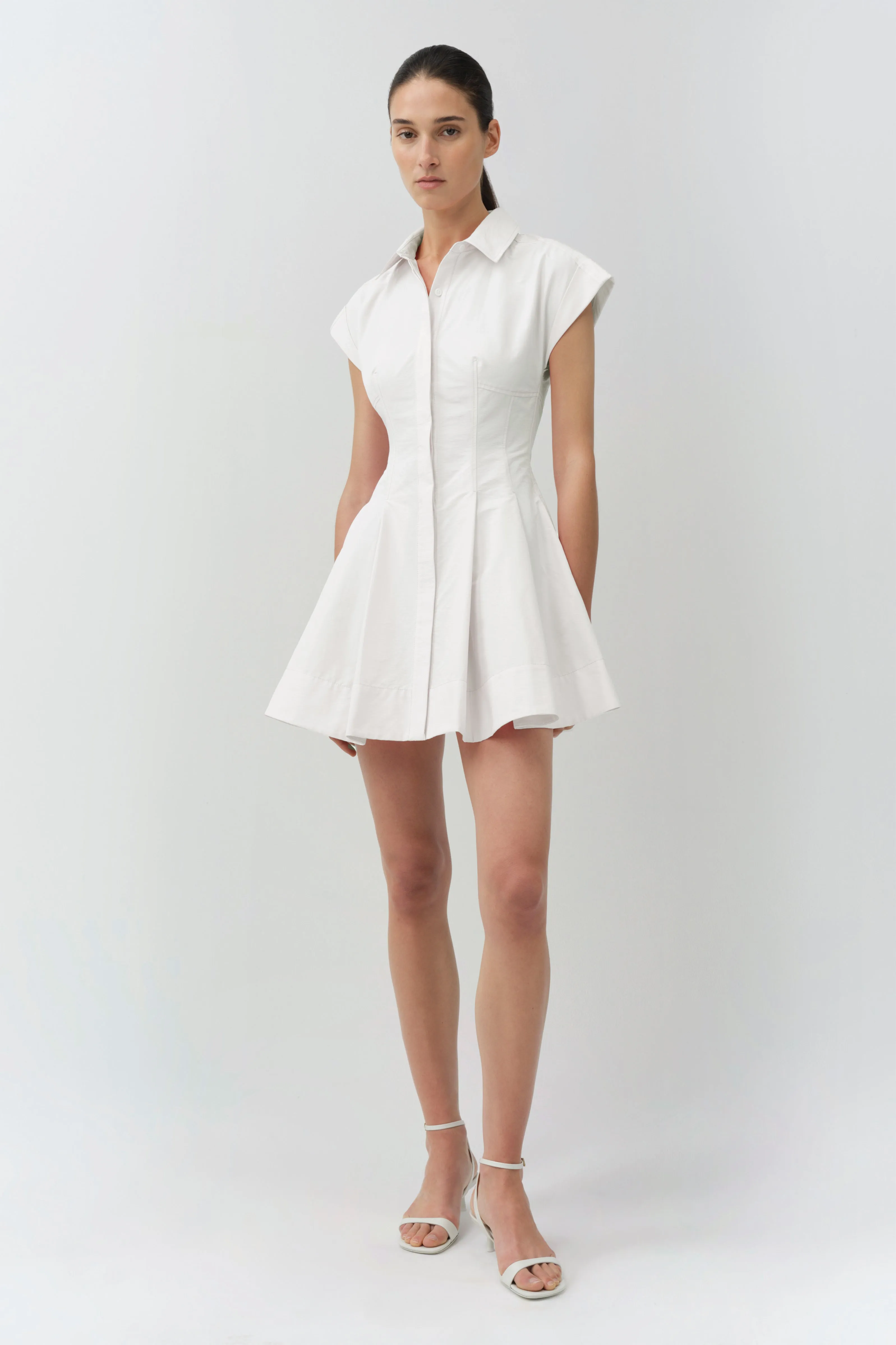 Clemmie Cotton Mini Dress sold by Simkhai product image thumbnail 4