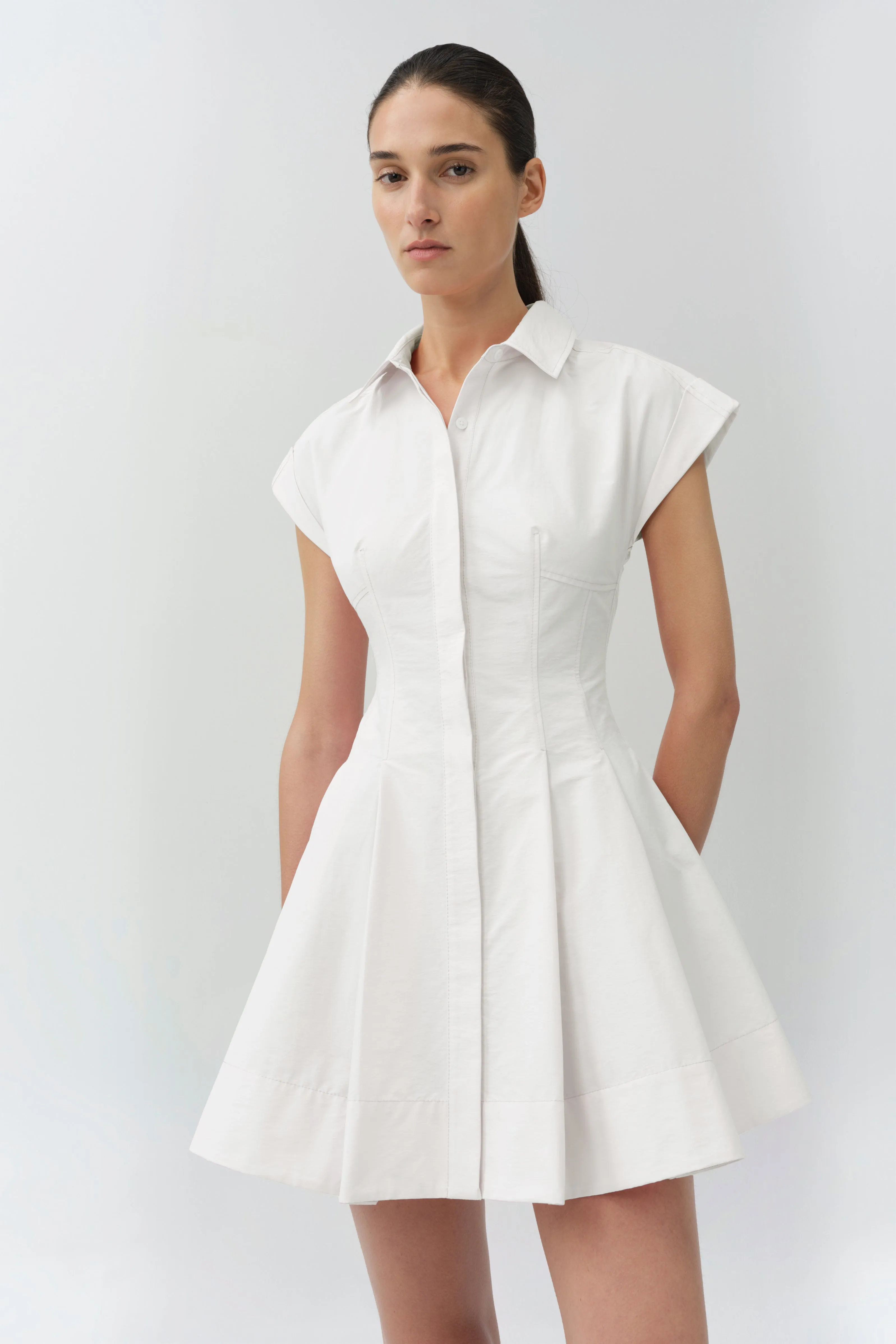 Clemmie Cotton Mini Dress sold by Simkhai product image thumbnail 3