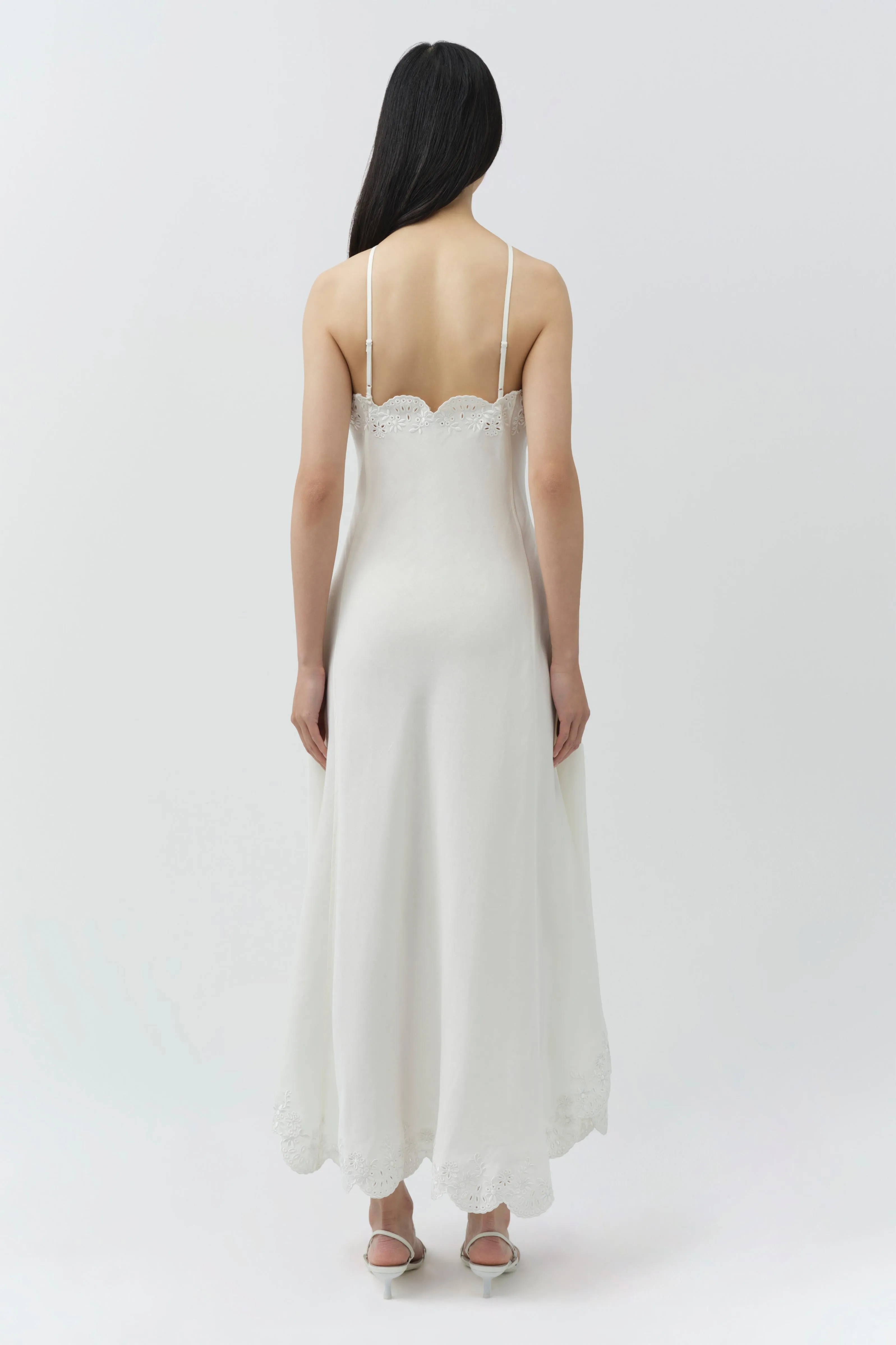 Gillian Embroidered Linen Midi Dress sold by Simkhai product image thumbnail 5