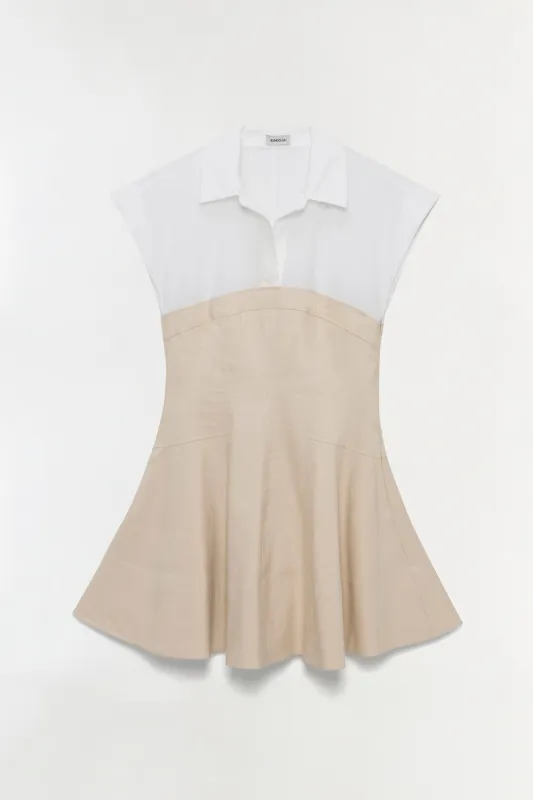 Sundae Linen Mini Dress made by Simkhai