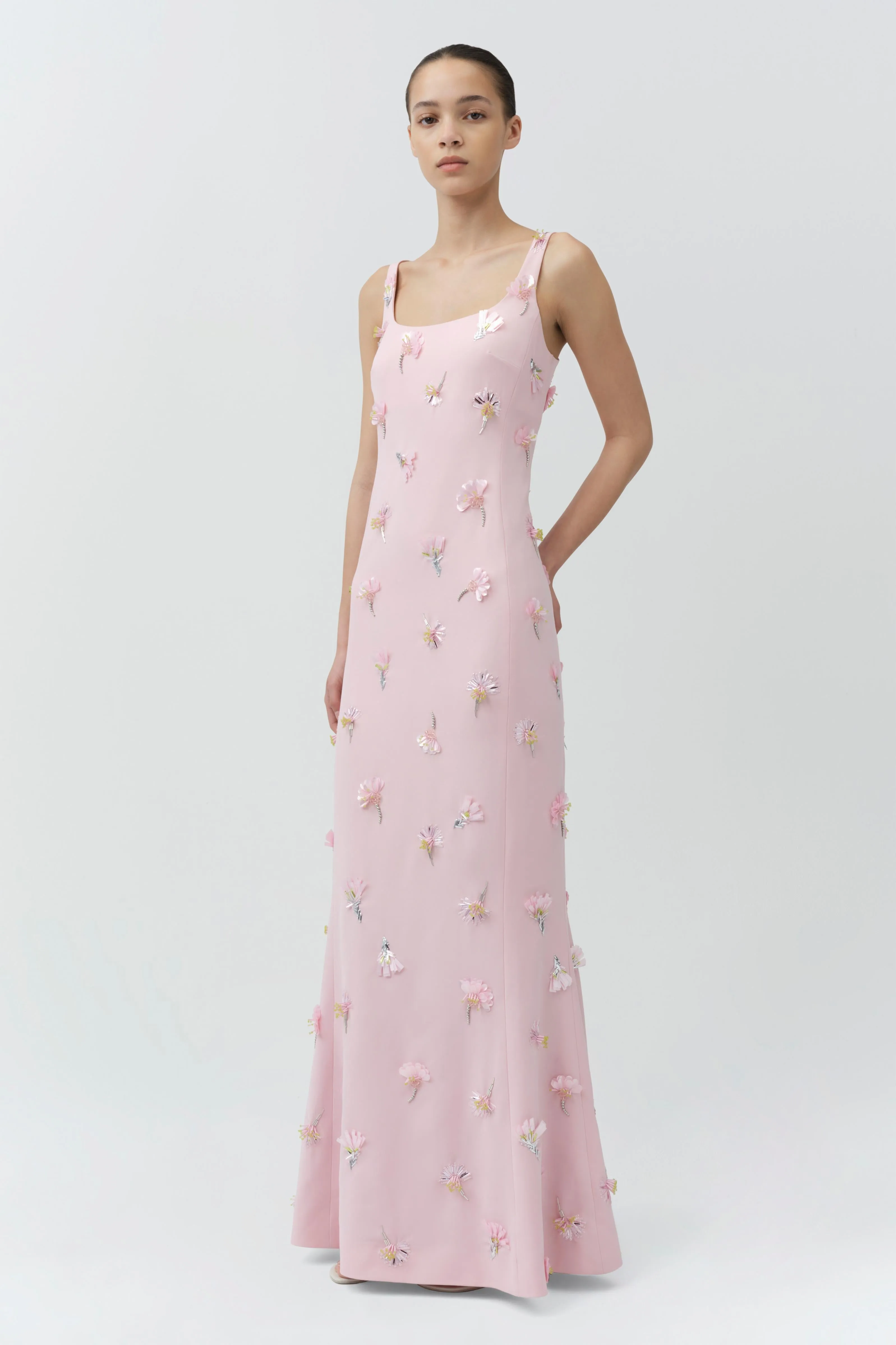 Briella Embellished Crepe Gown sold by Simkhai product image thumbnail 4